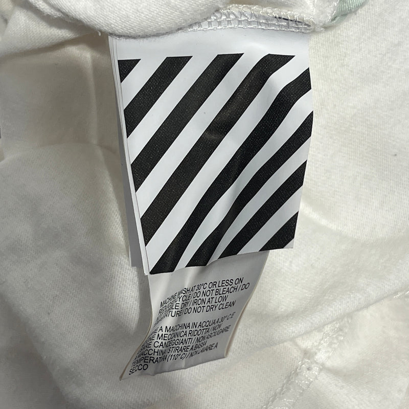 UNDERCOVER/OFF-WHITE/T-Shirt/XS/Cotton/WHT/Graphic/HAND GRAPHIC