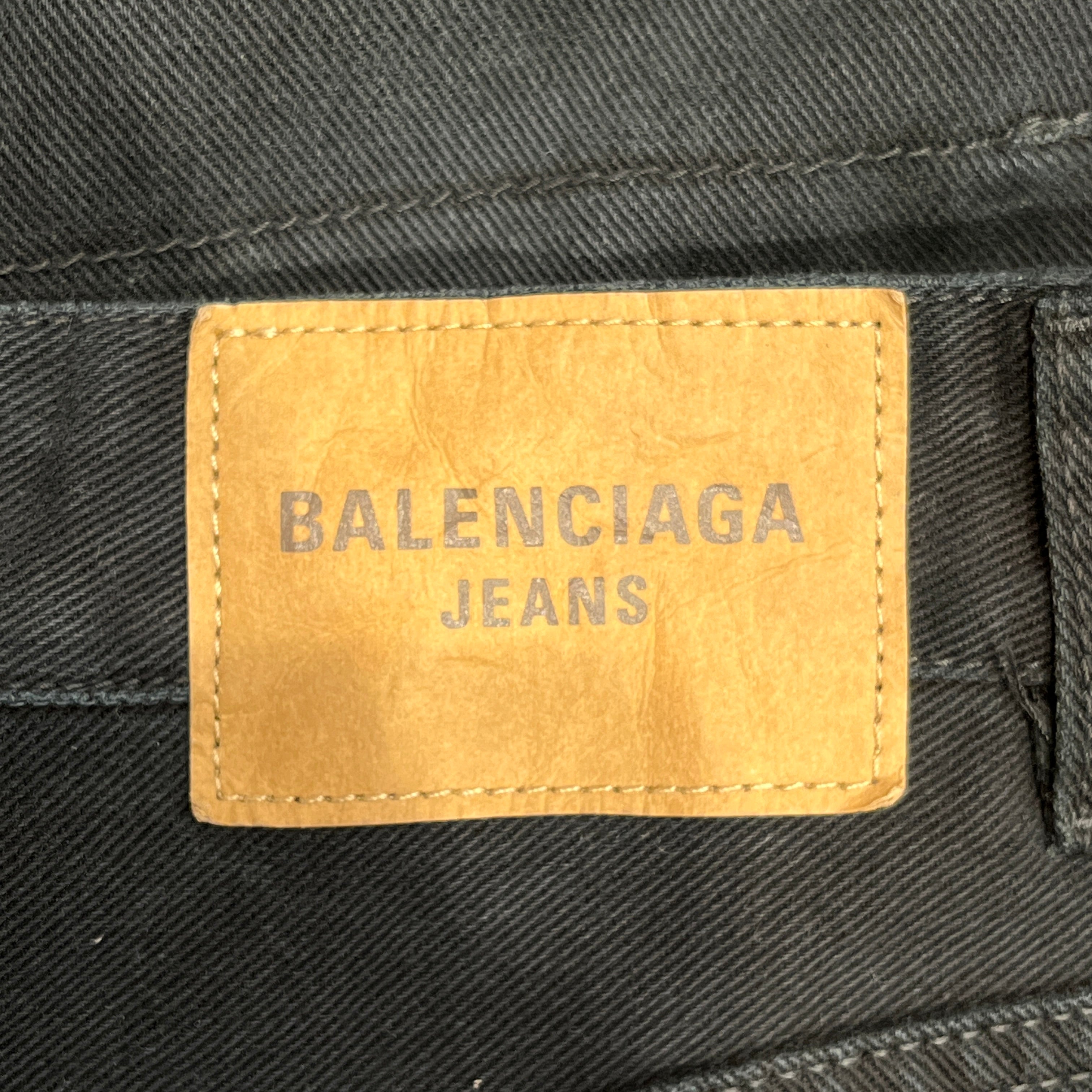 BALENCIAGA/Cargo Pants/XL/Cotton/BLK/Sunbleached Cargo view 6
