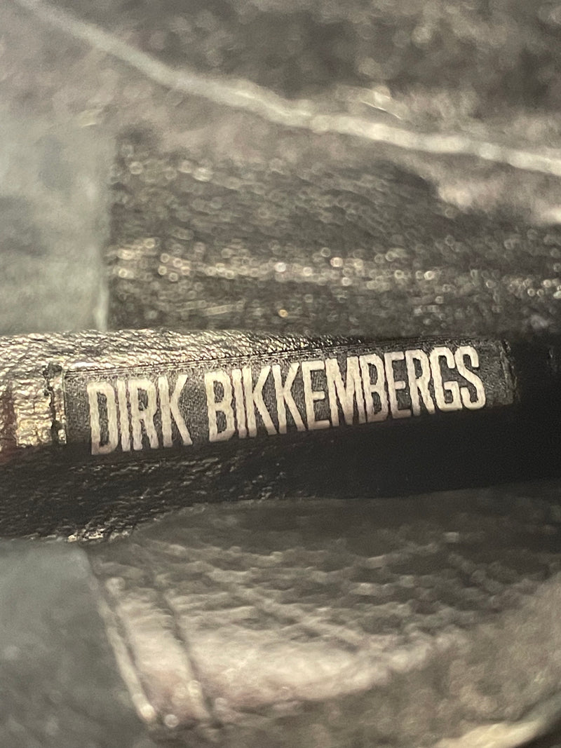 DIRK BIKKEMBERGS/Long Boots/EU 38.5/Leather/BLK/