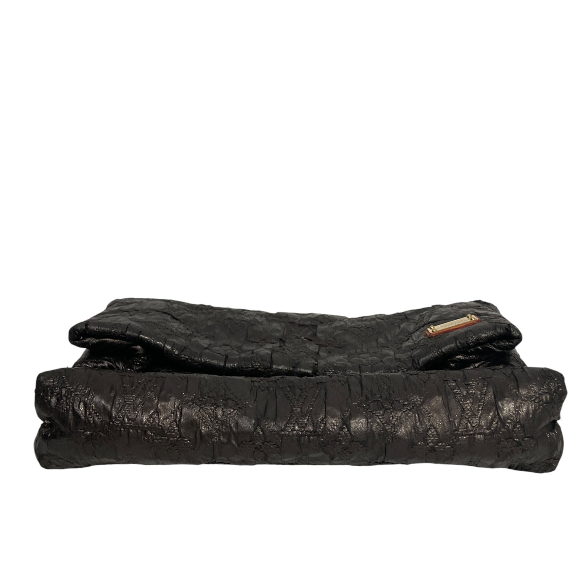 LOUIS VUITTON/Clutch Bag/Monogram/Leather/BLK/RJ6XBK7 view 6