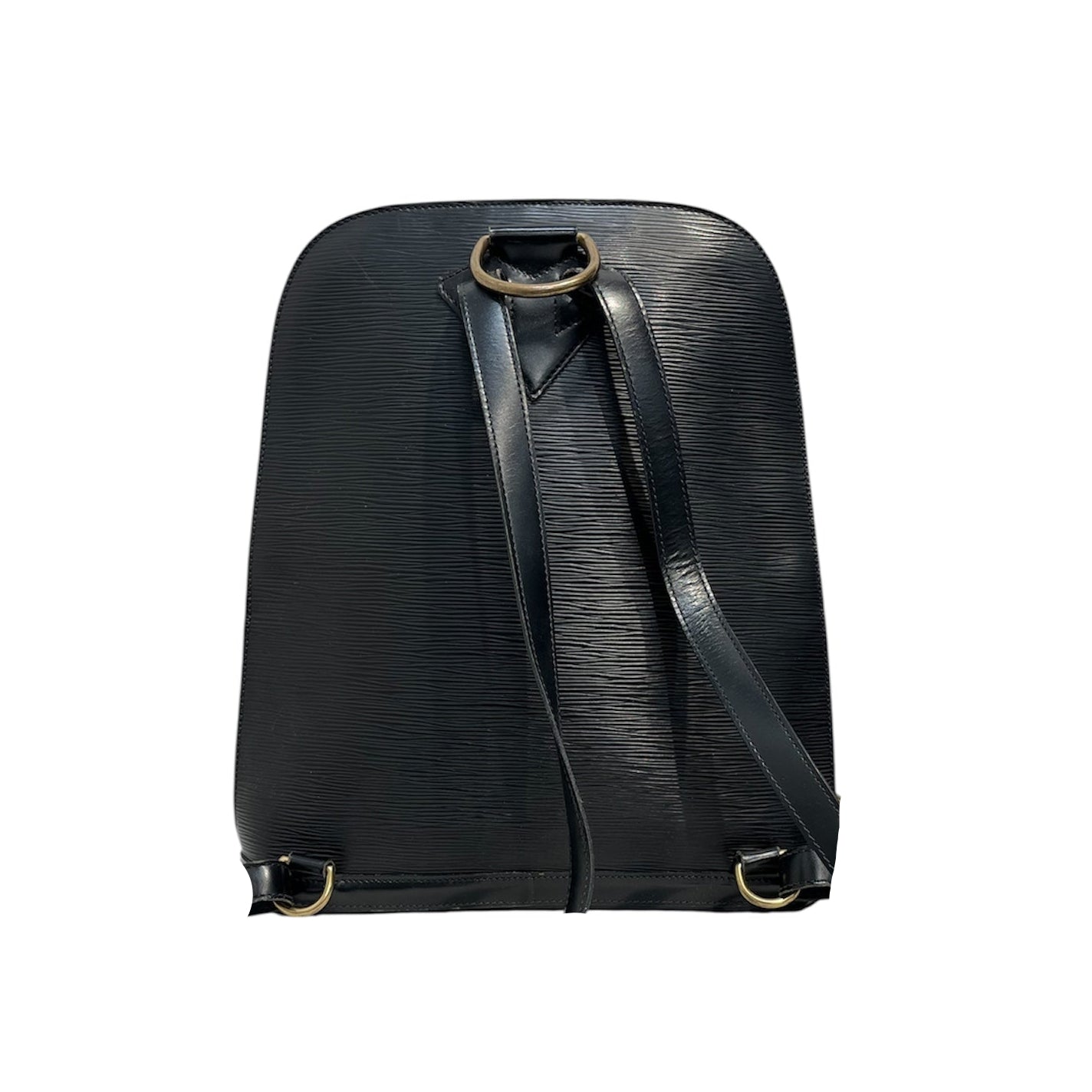 LOUIS VUITTON/Backpack/Leather/BLK/EPI GOLD HOOK AT TOP view 2