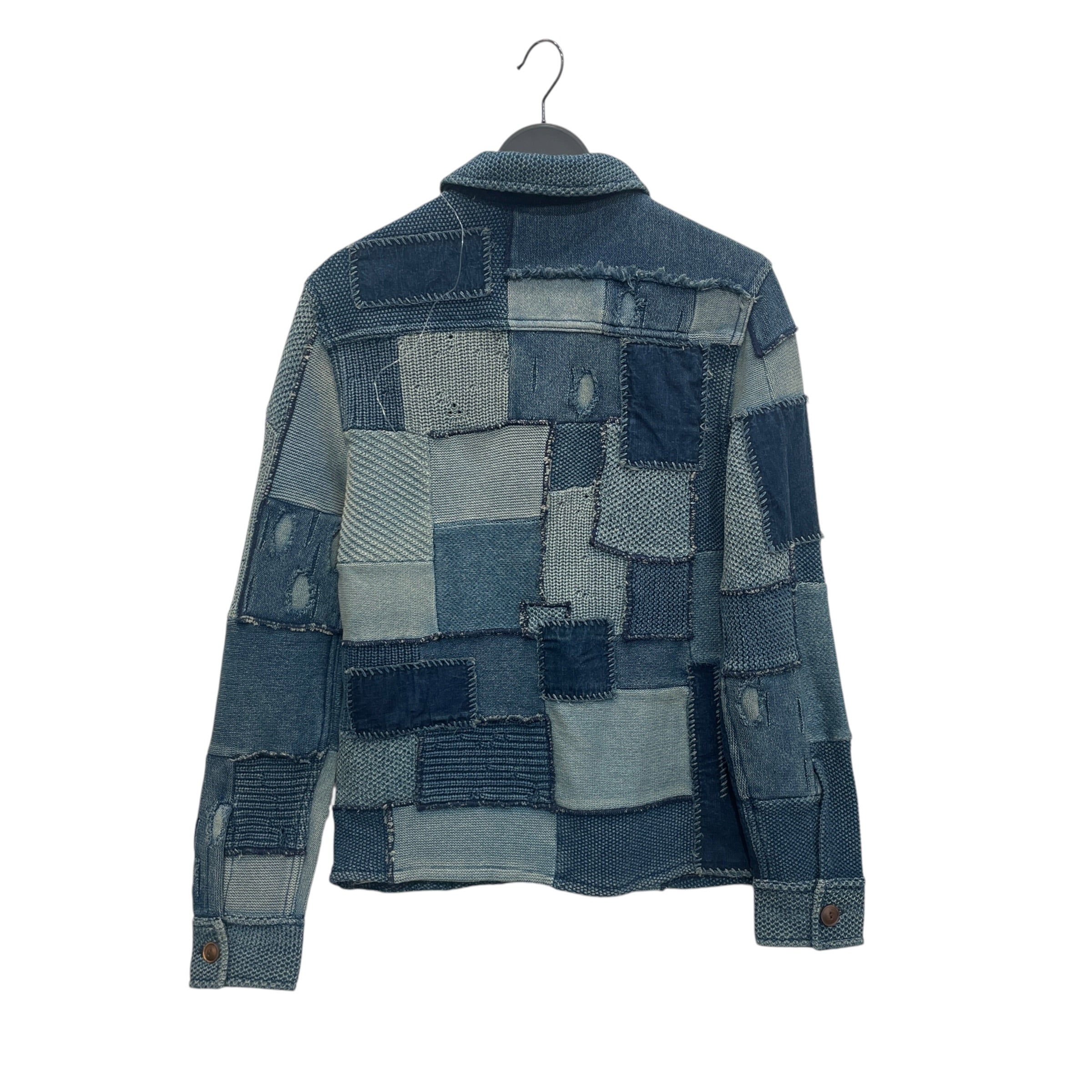 RALPH LAUREN/Jacket/S/Cotton/IDG/All Over Print/PATCHWORK DENIM view 2