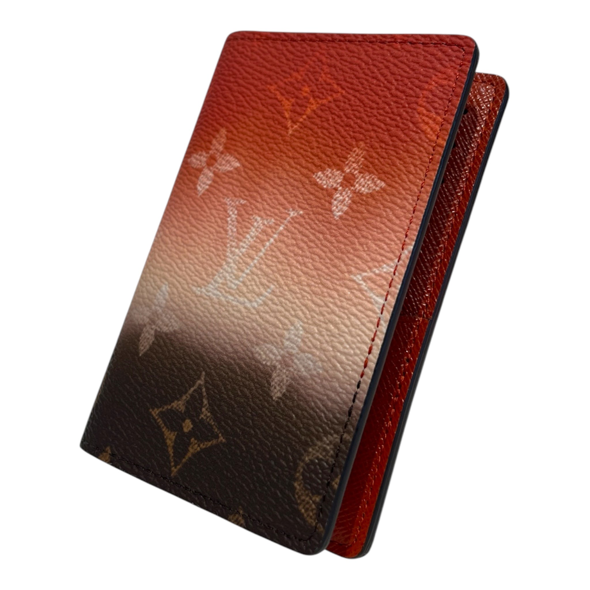 LOUIS VUITTON/Bifold Wallet/Monogram/Leather/ORN/M's/pocket organzier ombree canvas view 1