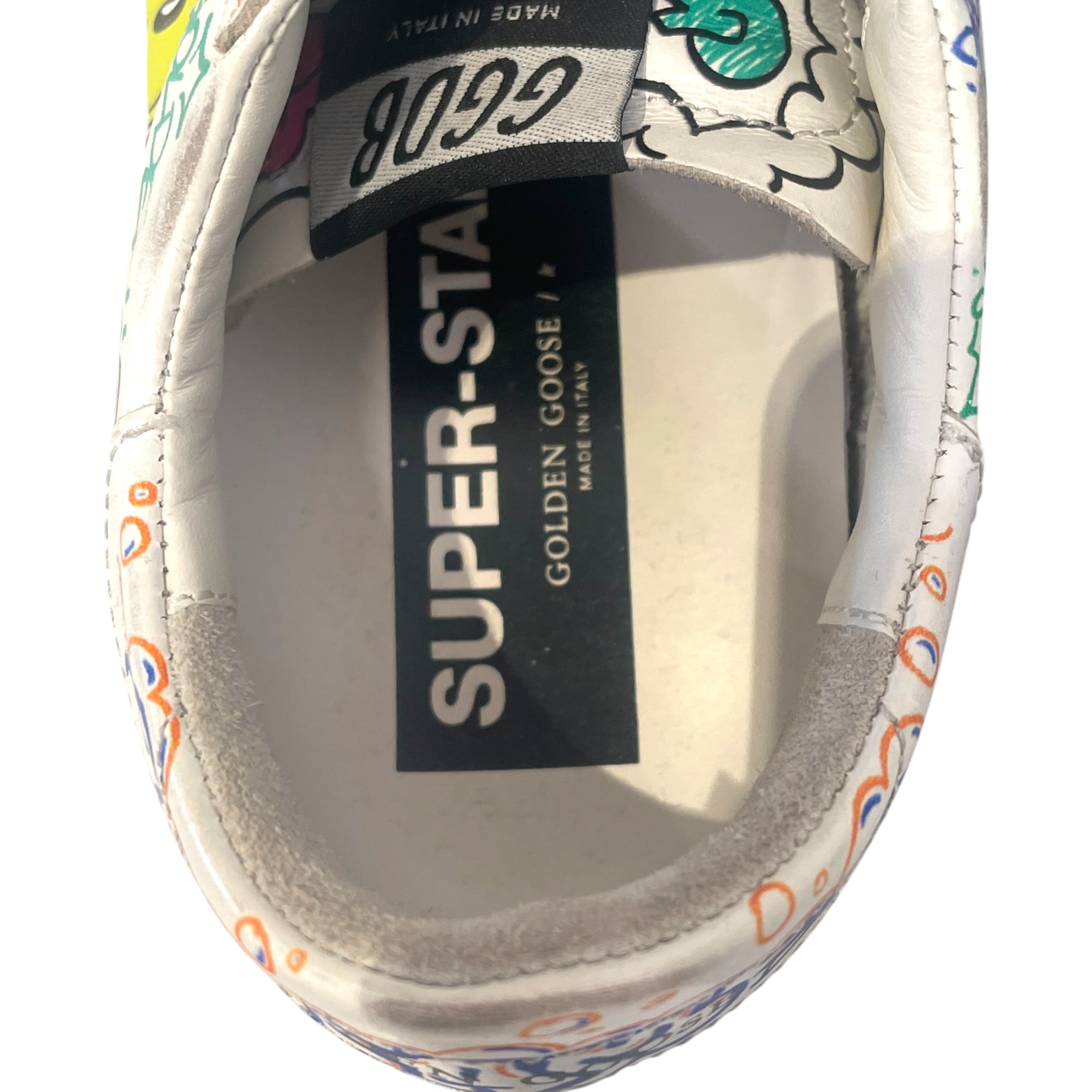 GOLDEN GOOSE/Low-Sneakers/EU 38/All Over Print/Leather/MLT/ view 3