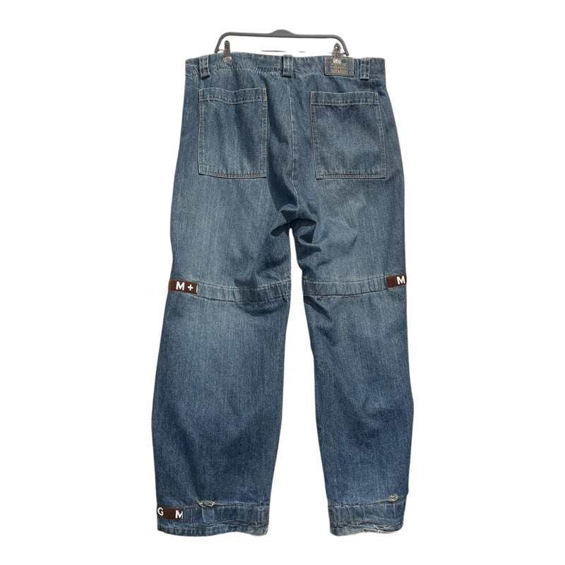 MARITHE FRANCOIS GIRBAUD/Pants/44/Indigo/Denim/