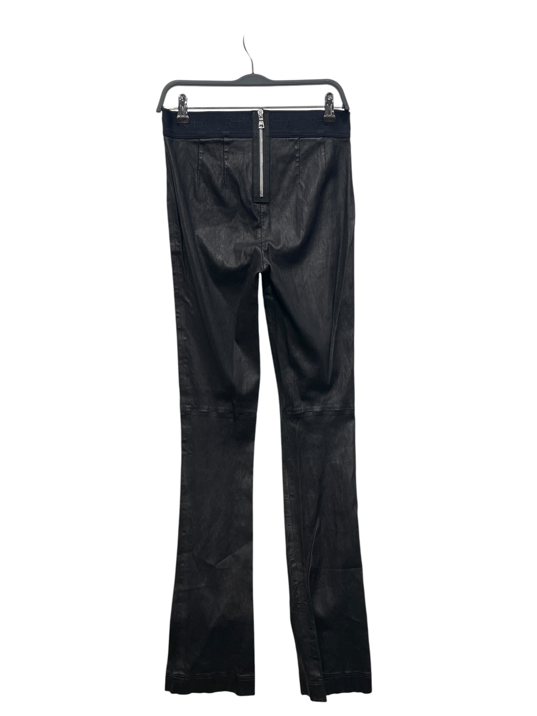 RtA/Skinny Pants/L/Lambskin/BLK/BACK ZIPPER view 2