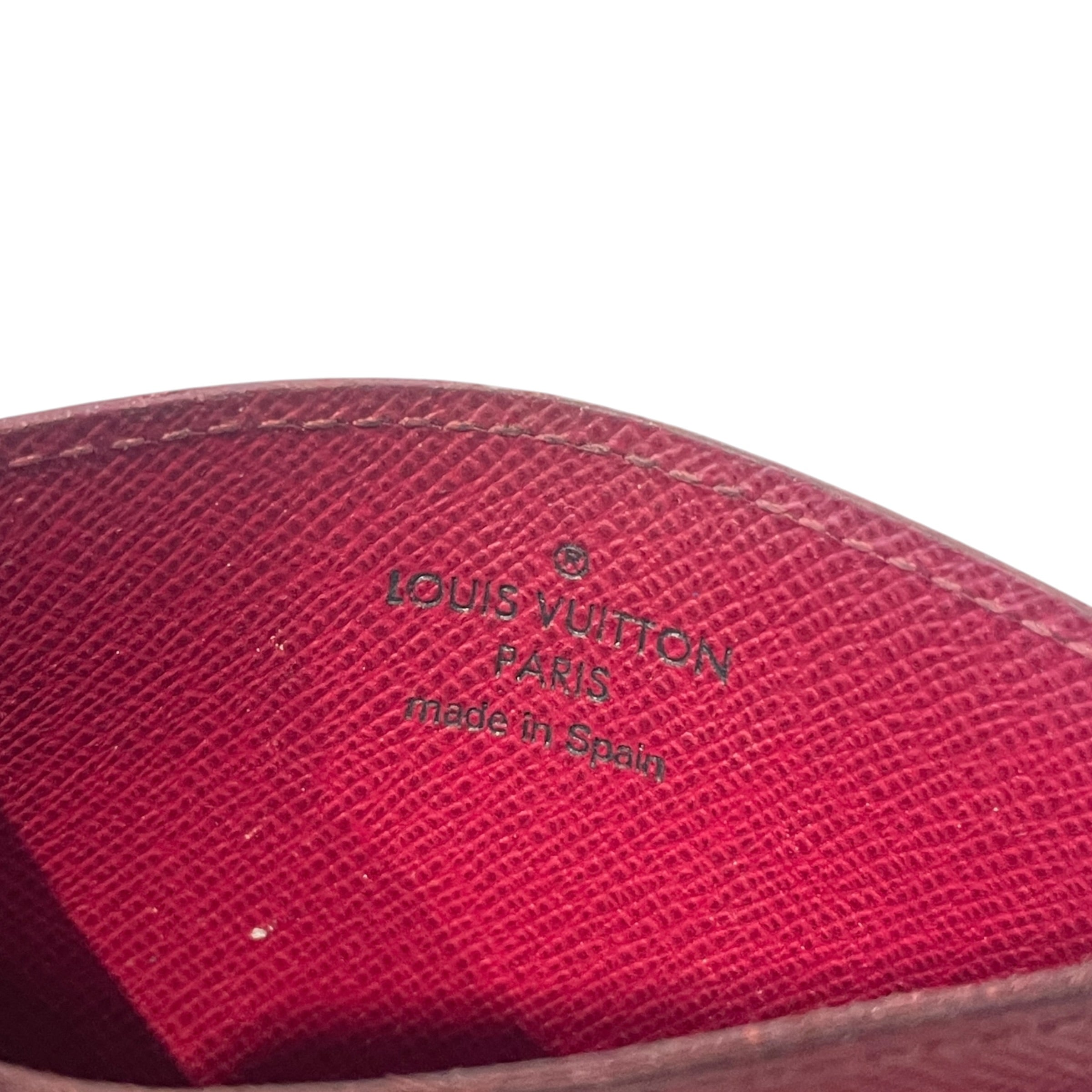 LOUIS VUITTON/Wallet/Monogram/Leather/BRW/L's/Porte Cartes view 4