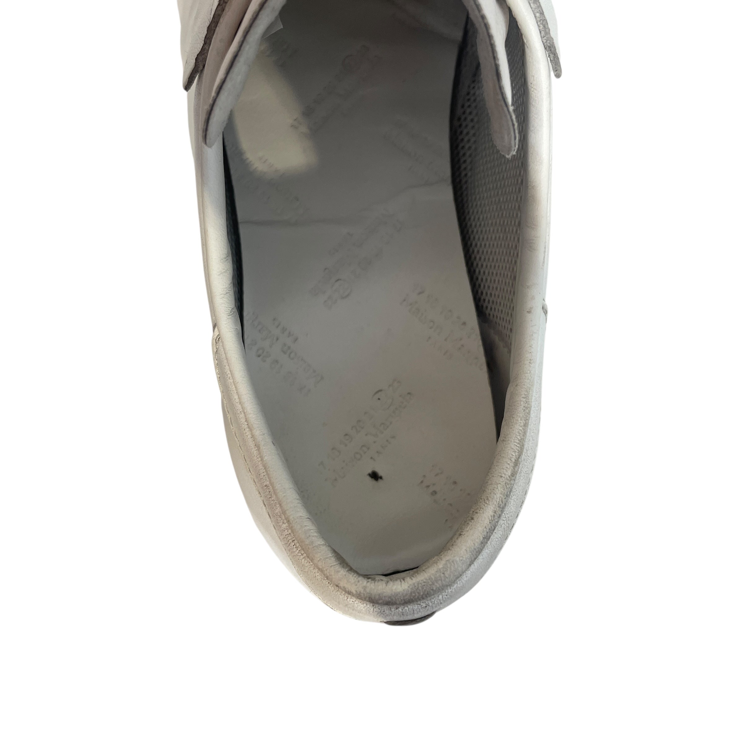 Maison Margiela/Low-Sneakers/EU 42/Leather/WHT/Gats view 3