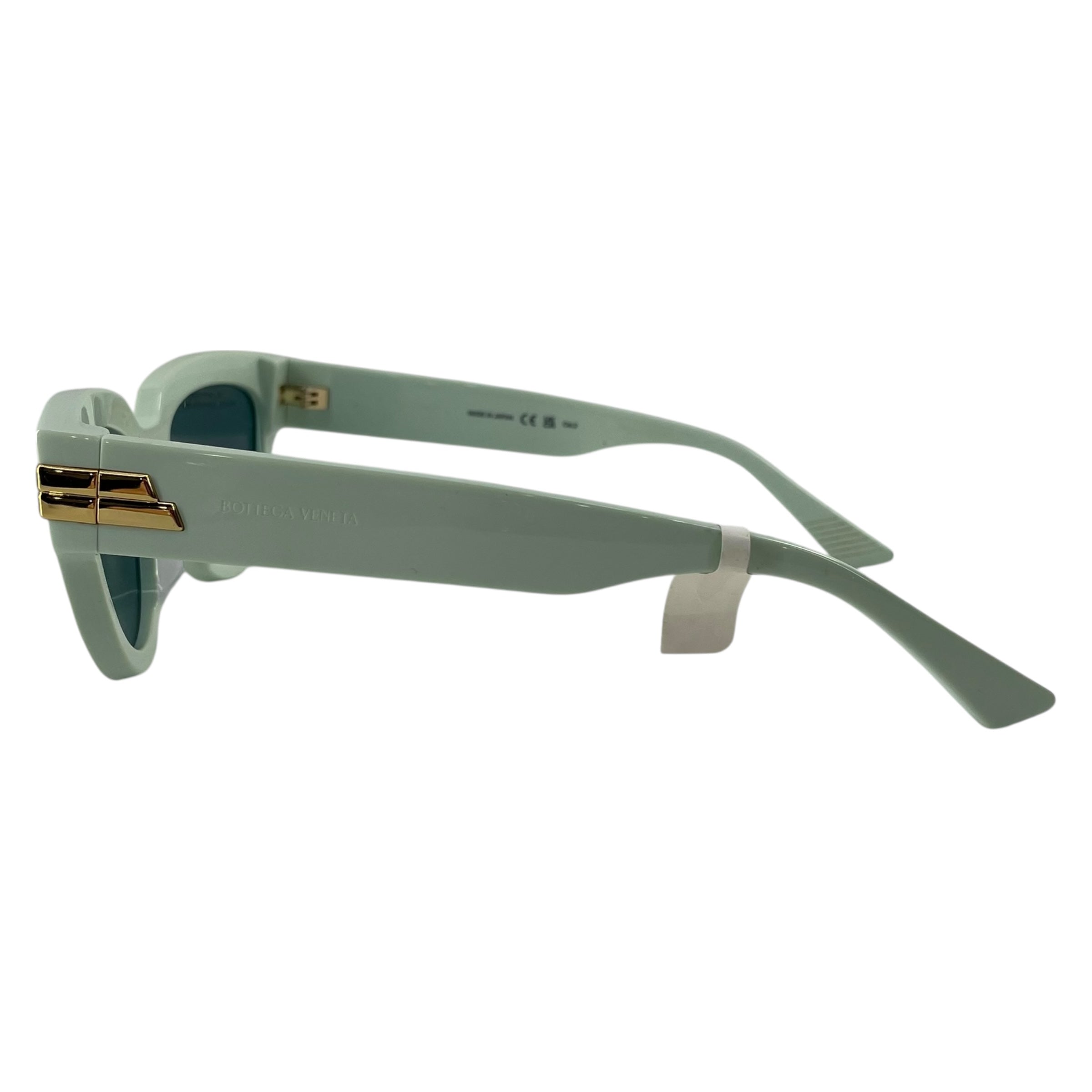 BOTTEGA VENETA/Sunglasses/Plastic/GRN/MINT + GOLD ACCENT view 2