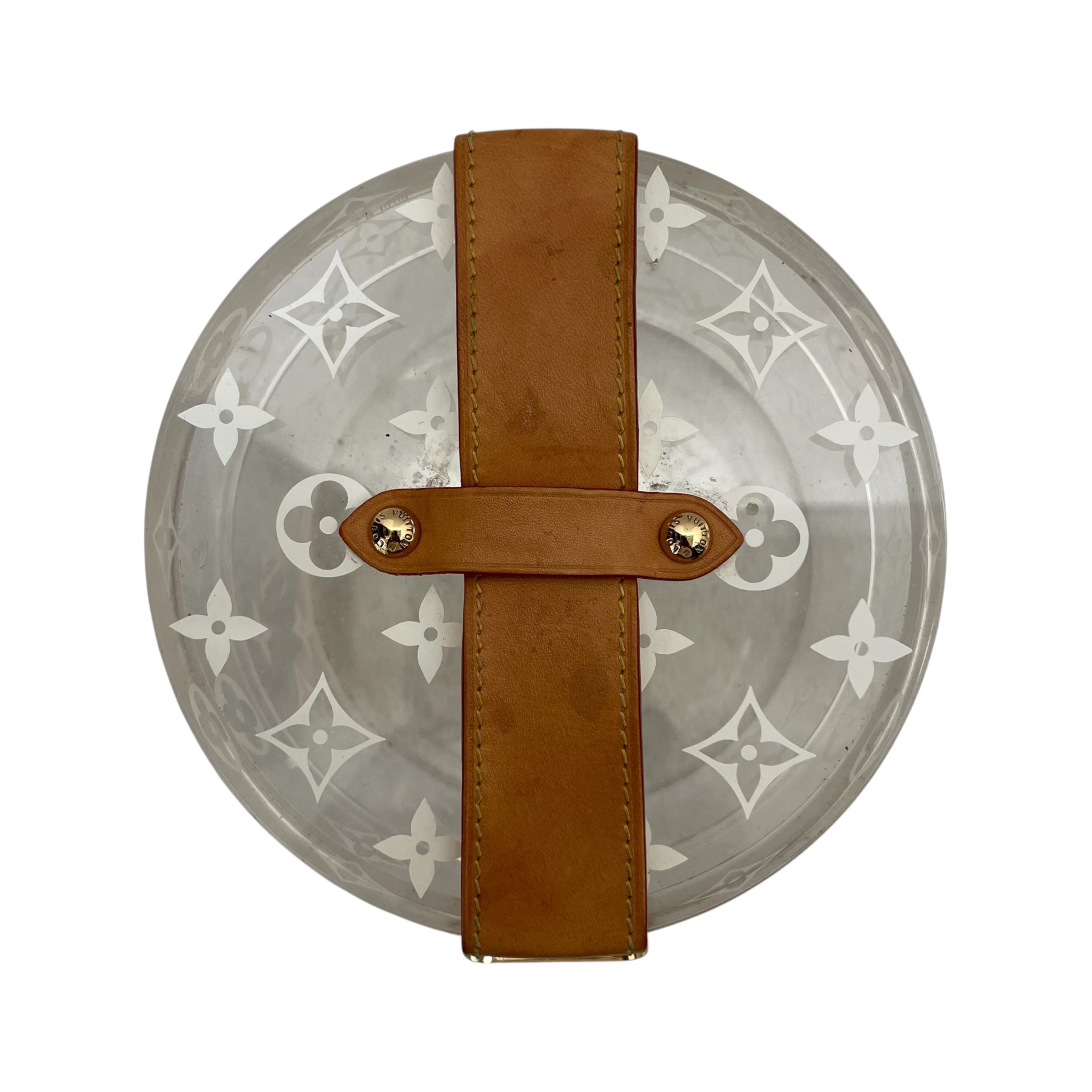 LOUIS VUITTON/Clutch Bag/Monogram/CLR/Clear Box Scott view 3