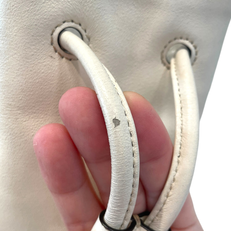 MARC BY MARC JACOBS/Cross Body Bag/Leather/CRM/luna bucket bag