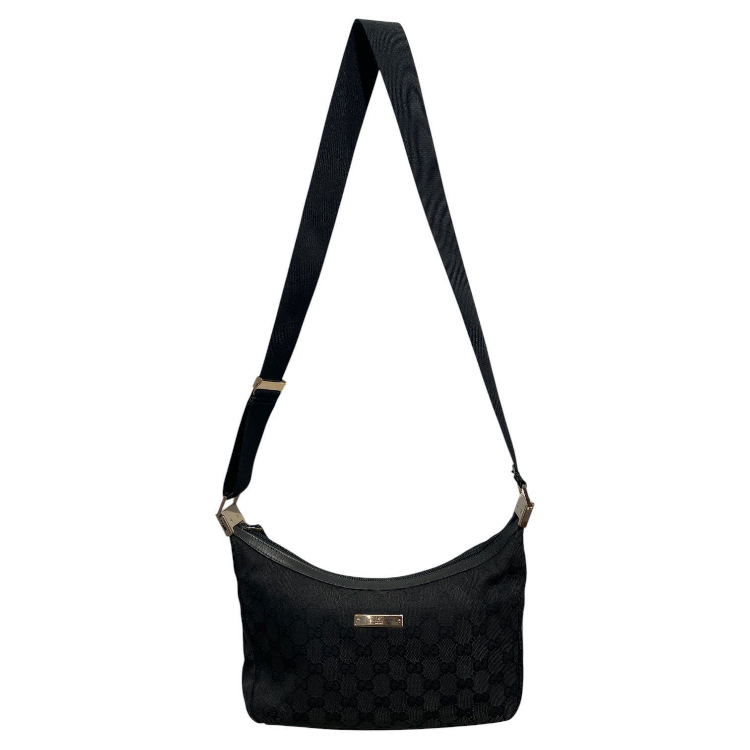 GUCCI/Bag/Monogram/BLK/019-0433 Gold Hardware view 1