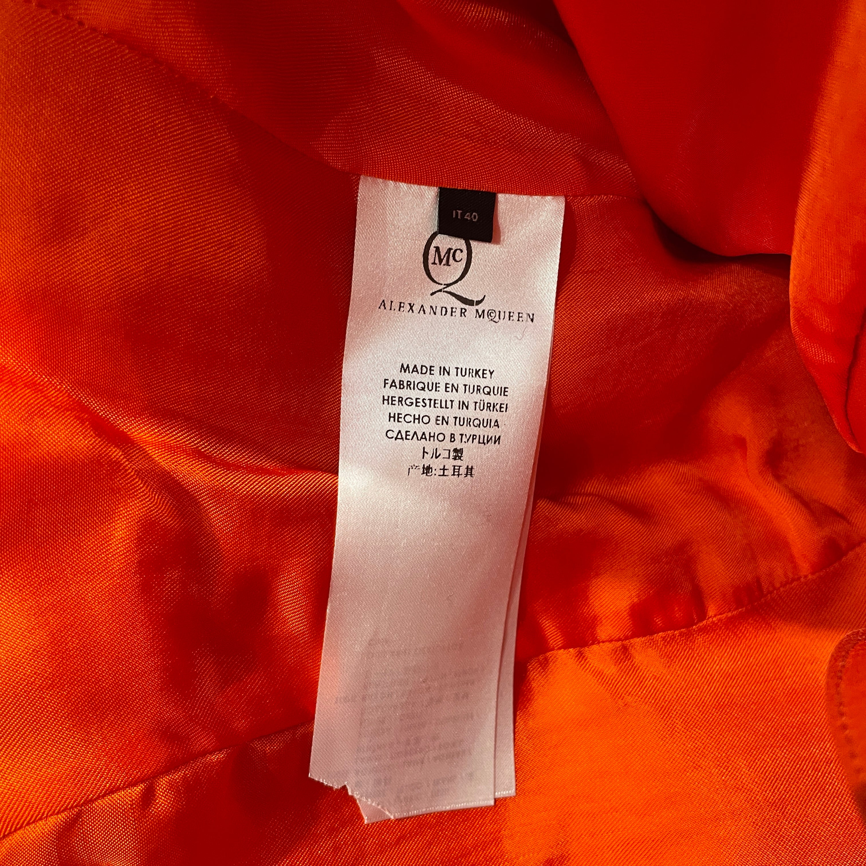 Alexander McQueen/Vest/40/Leather/ORN/BUCKLE SIDE PERFECTO VEST view 4