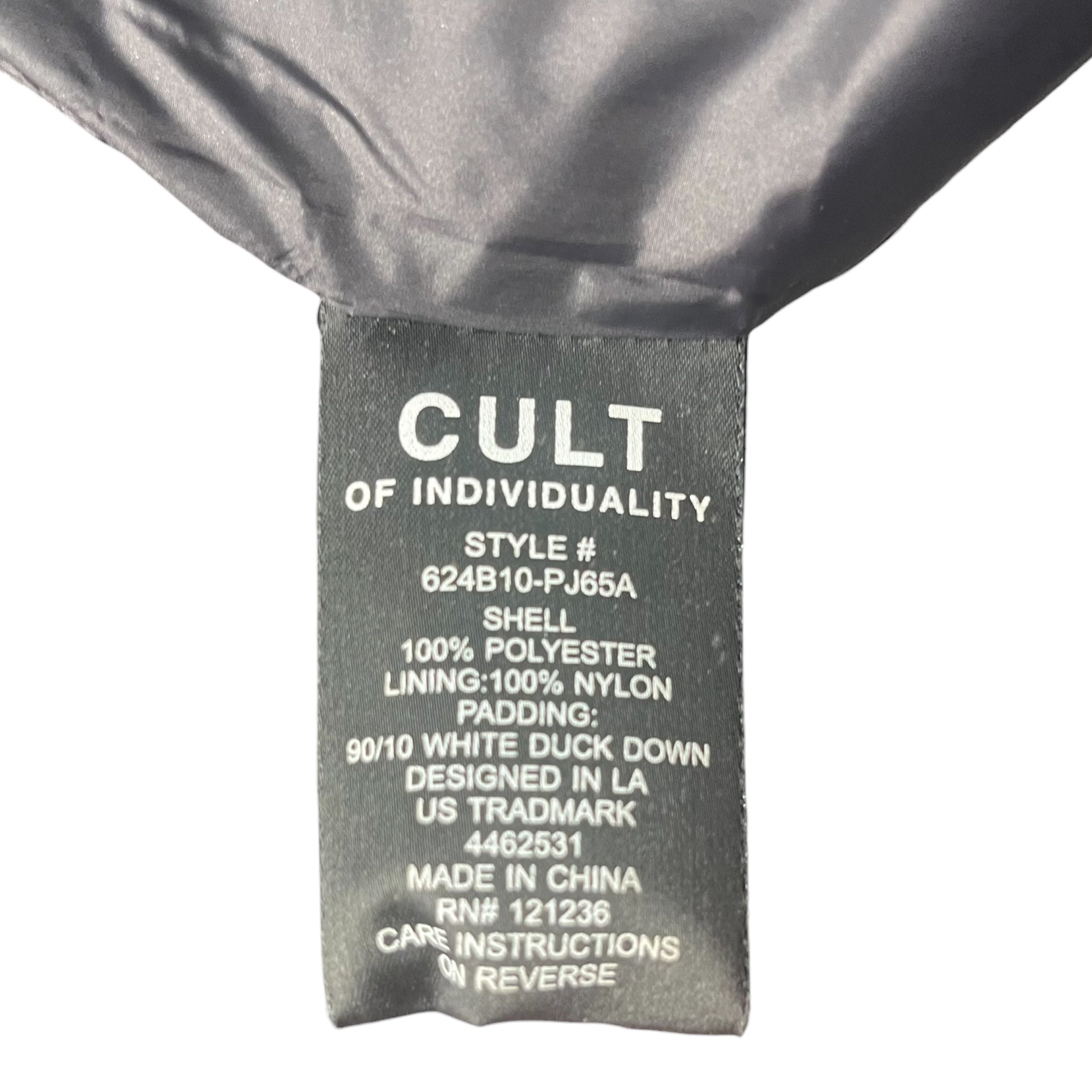 Cult of Individuality/Puffer Jkt/M/Nylon/MLT/All Over Print/SUNSET PUFFER FUR HOOD view 4