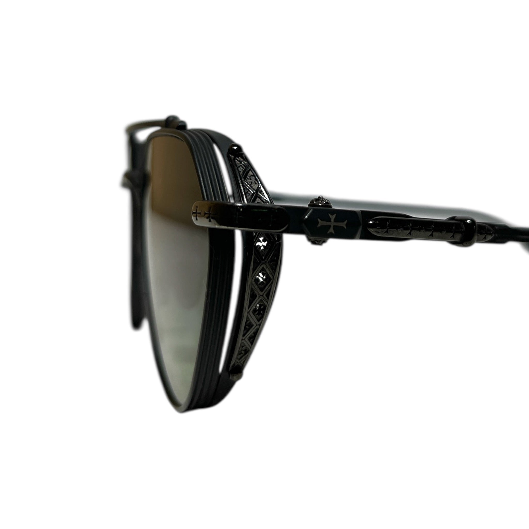 CHROME HEARTS/Sunglasses/Titanium/BLK/FREE RIDE view 4