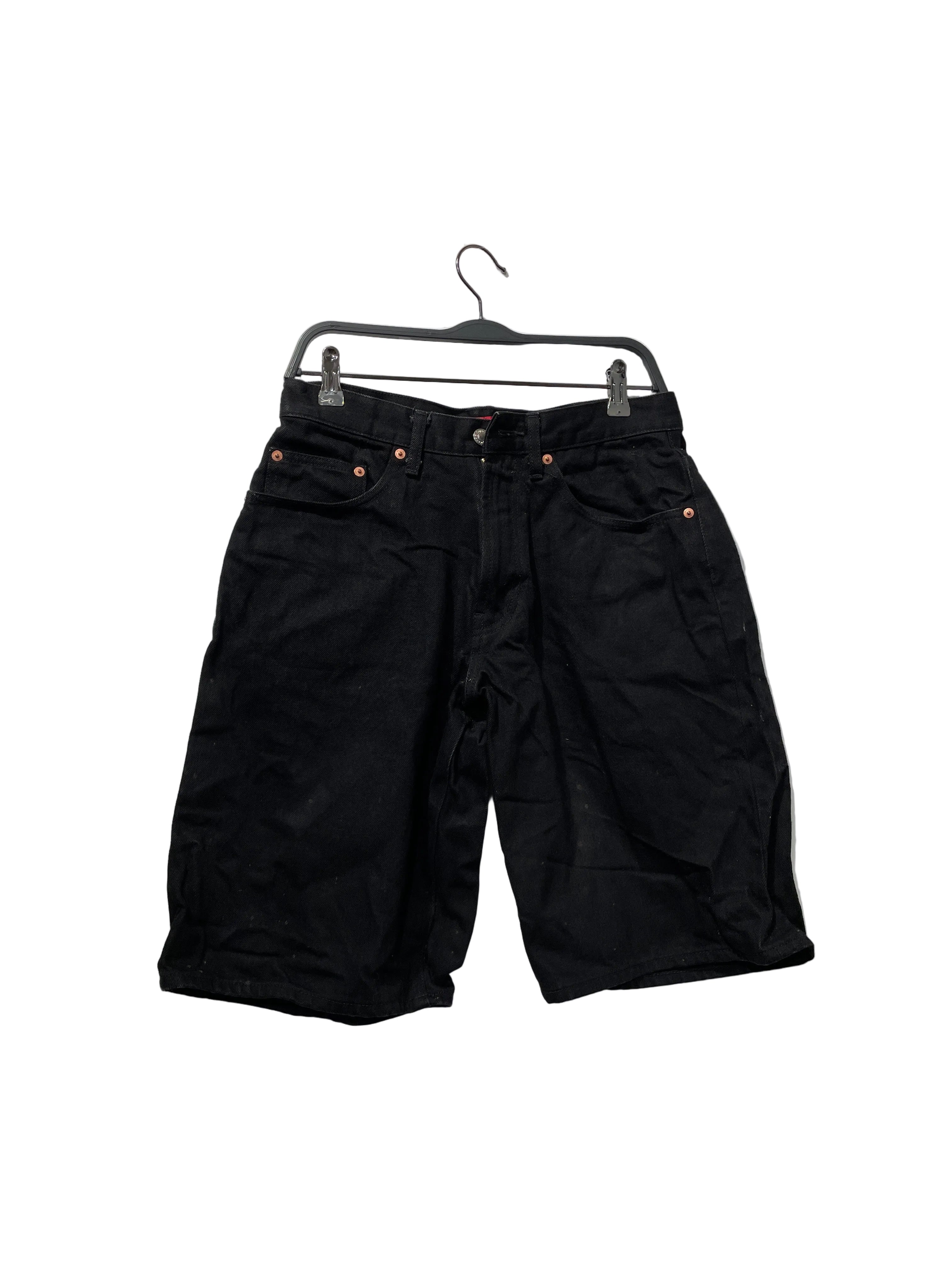 Supreme/Shorts/30/Denim/BLK/Supreme Denim Baggy Shorts 30 view 1