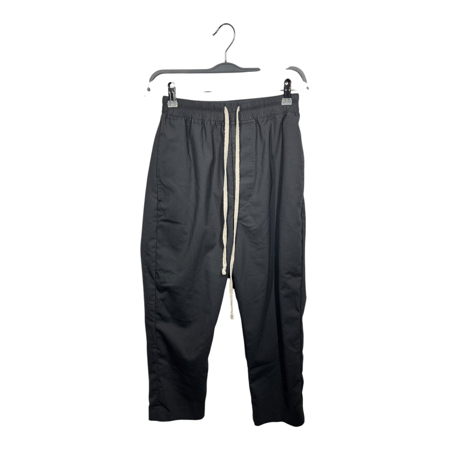 Rick Owens/Straight Pants/2/Cotton/BLK/ view 1