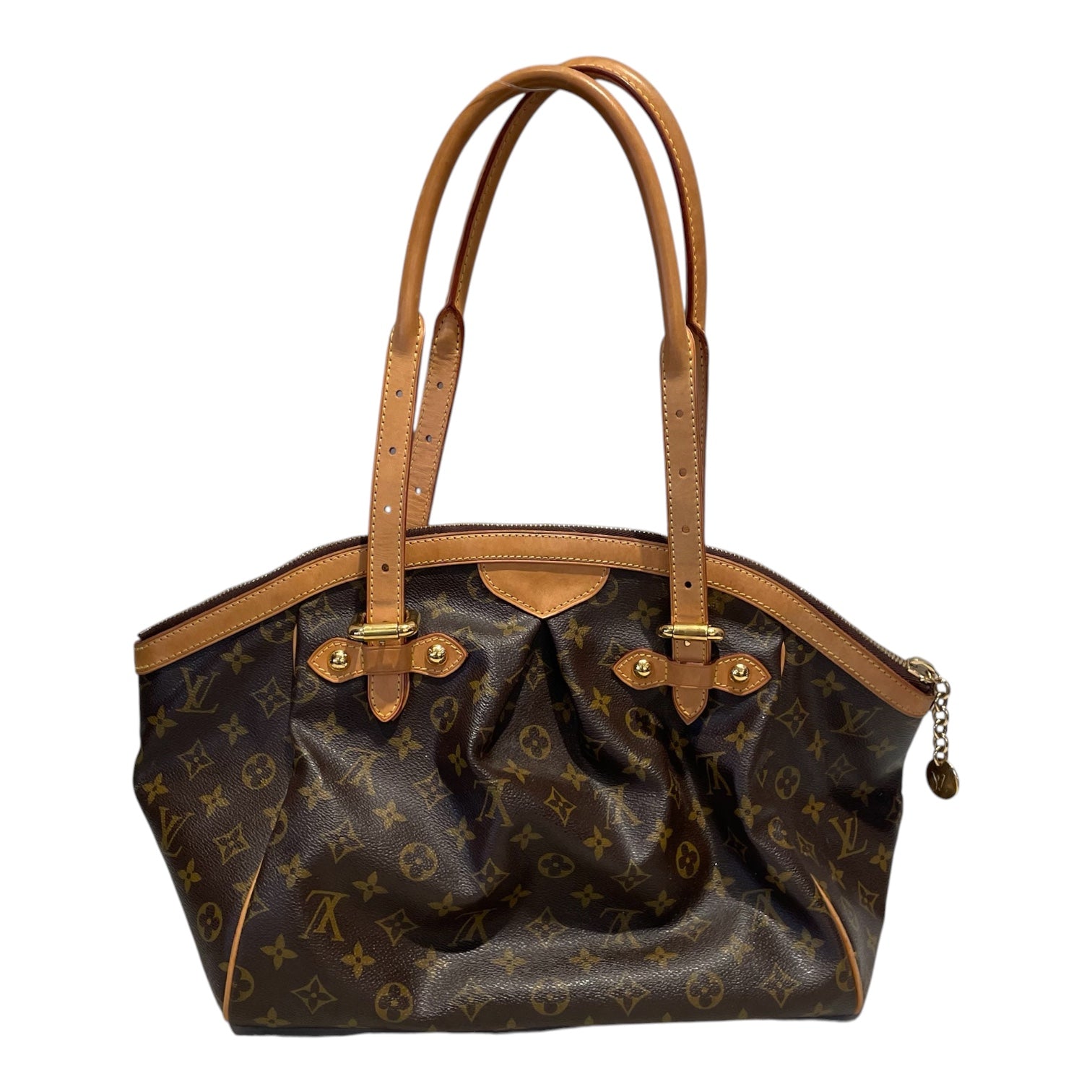 LOUIS VUITTON/Hand Bag/Leather/BRW/Tivoli PM view 2