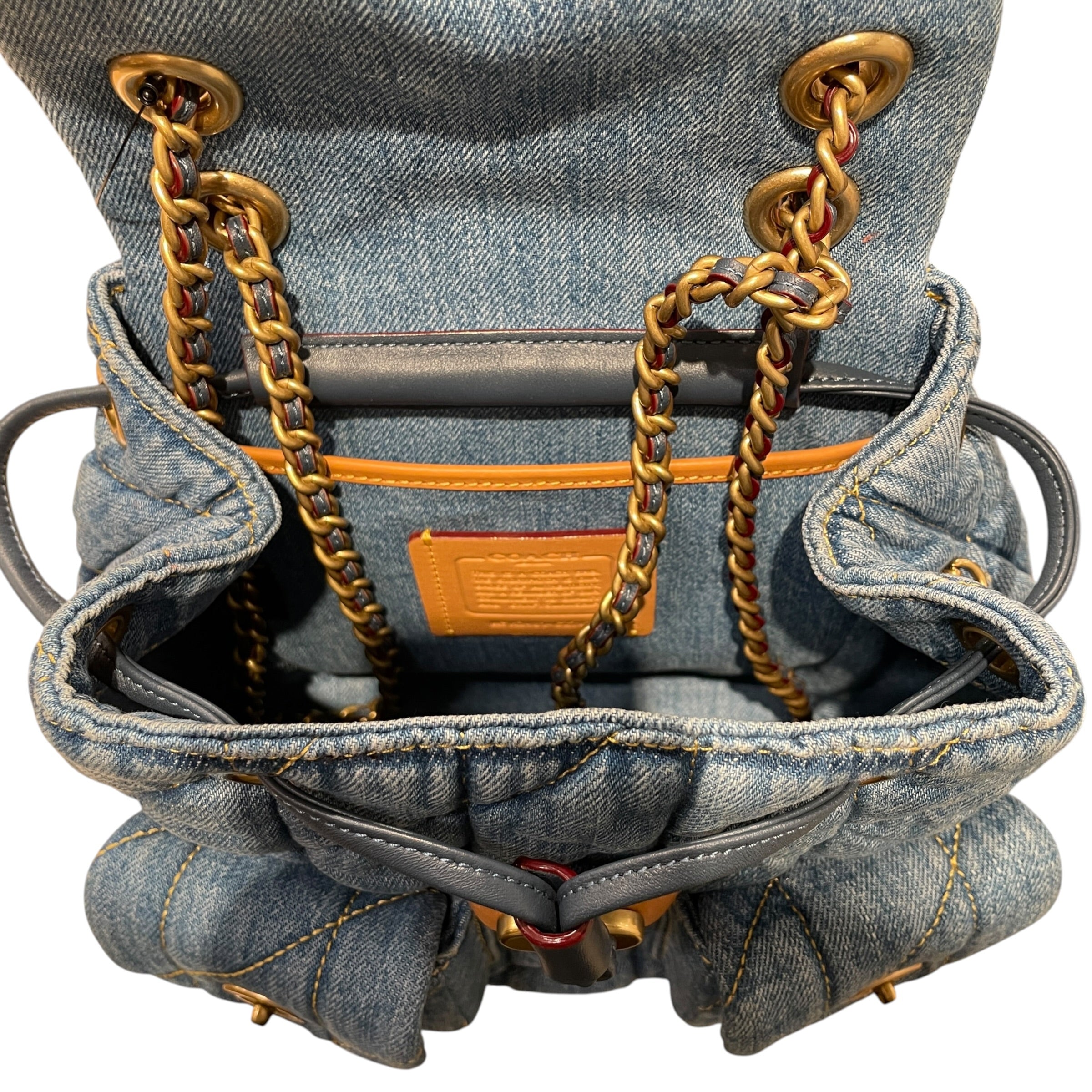 COACH/Backpack/Denim/BLU/K2481-CZ747 view 6