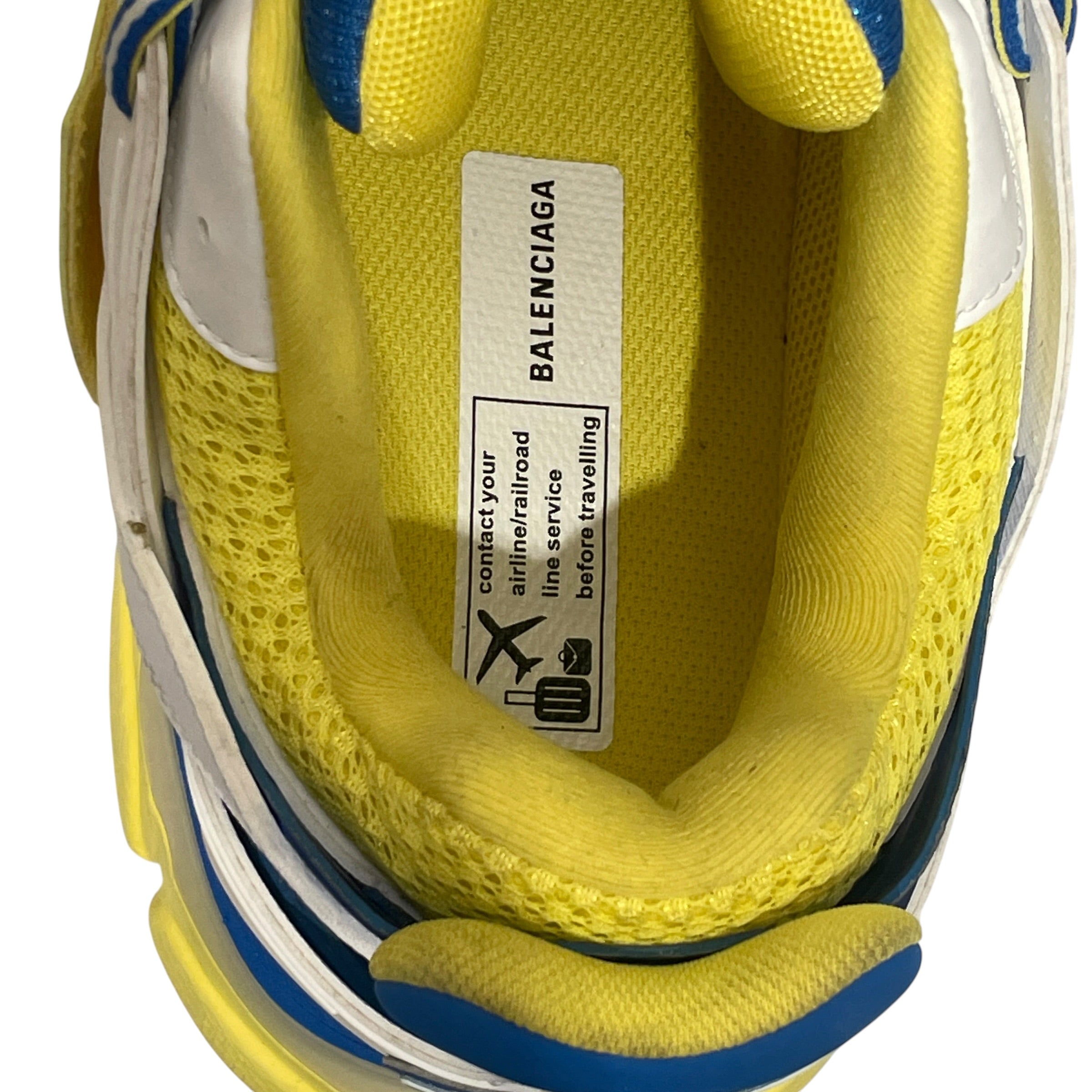 BALENCIAGA/Low-Sneakers/EU 41/Acrylic/YEL/ view 3