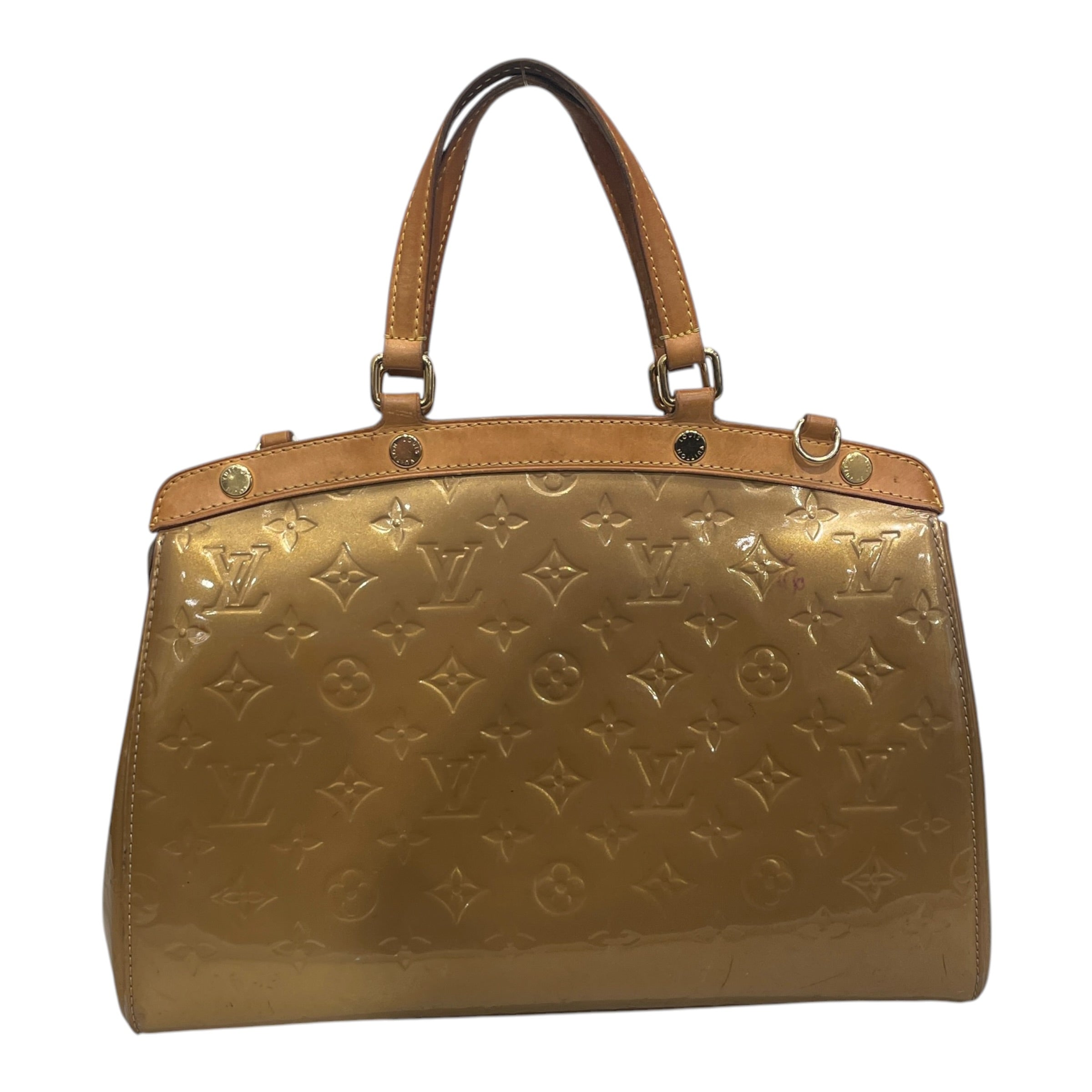 LOUIS VUITTON/Bag/Monogram/Leather/GLD/MM VERNIS BREA view 2
