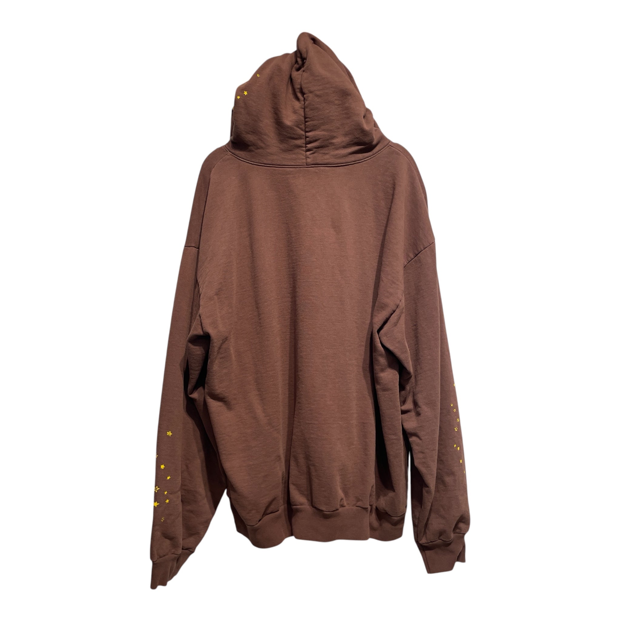 Sp5der/Hoodie/XL/Graphic/Cotton/BRW/classic logo view 2