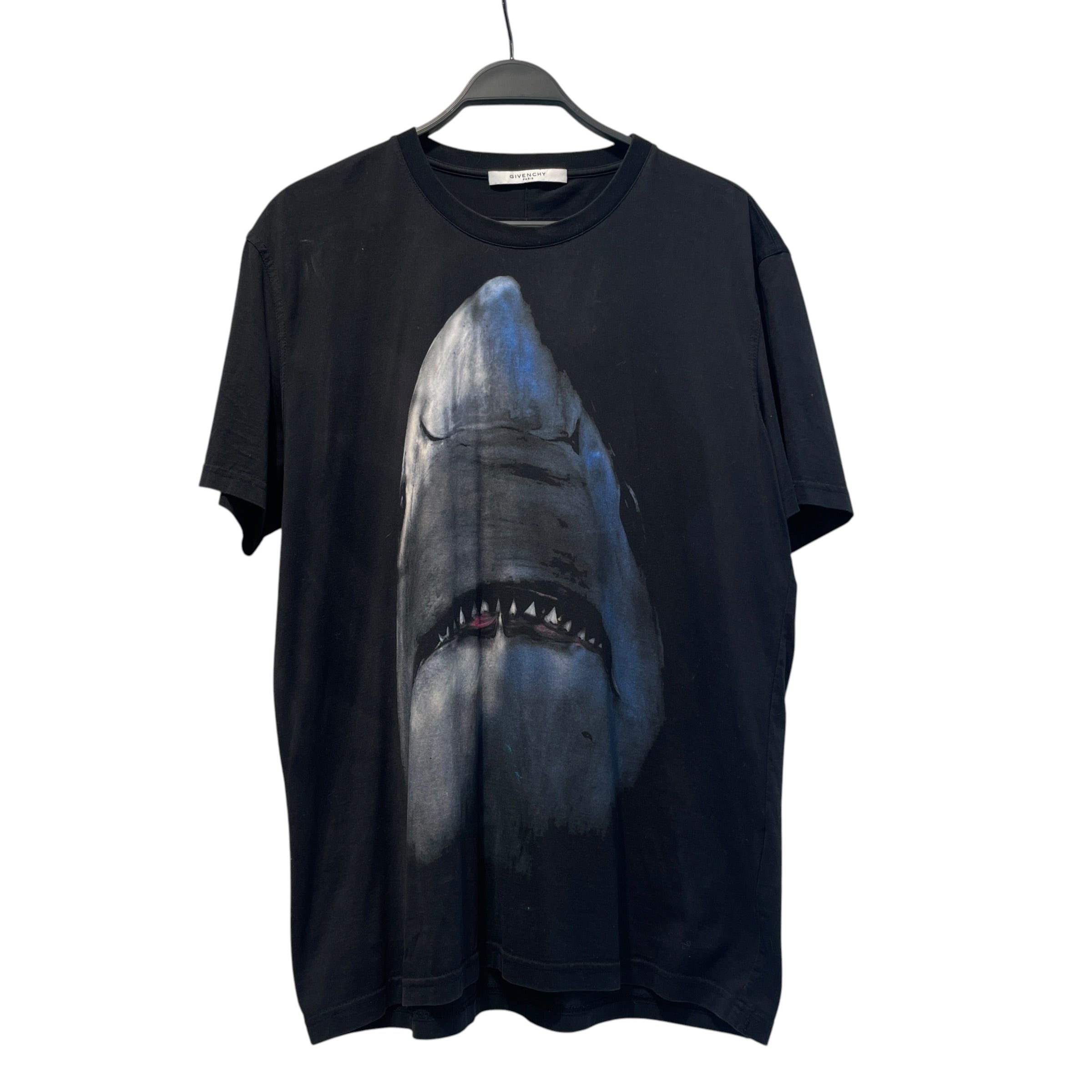 GIVENCHY/T-Shirt/XXL/Cotton/BLK/Graphic/Shark Tee view 1