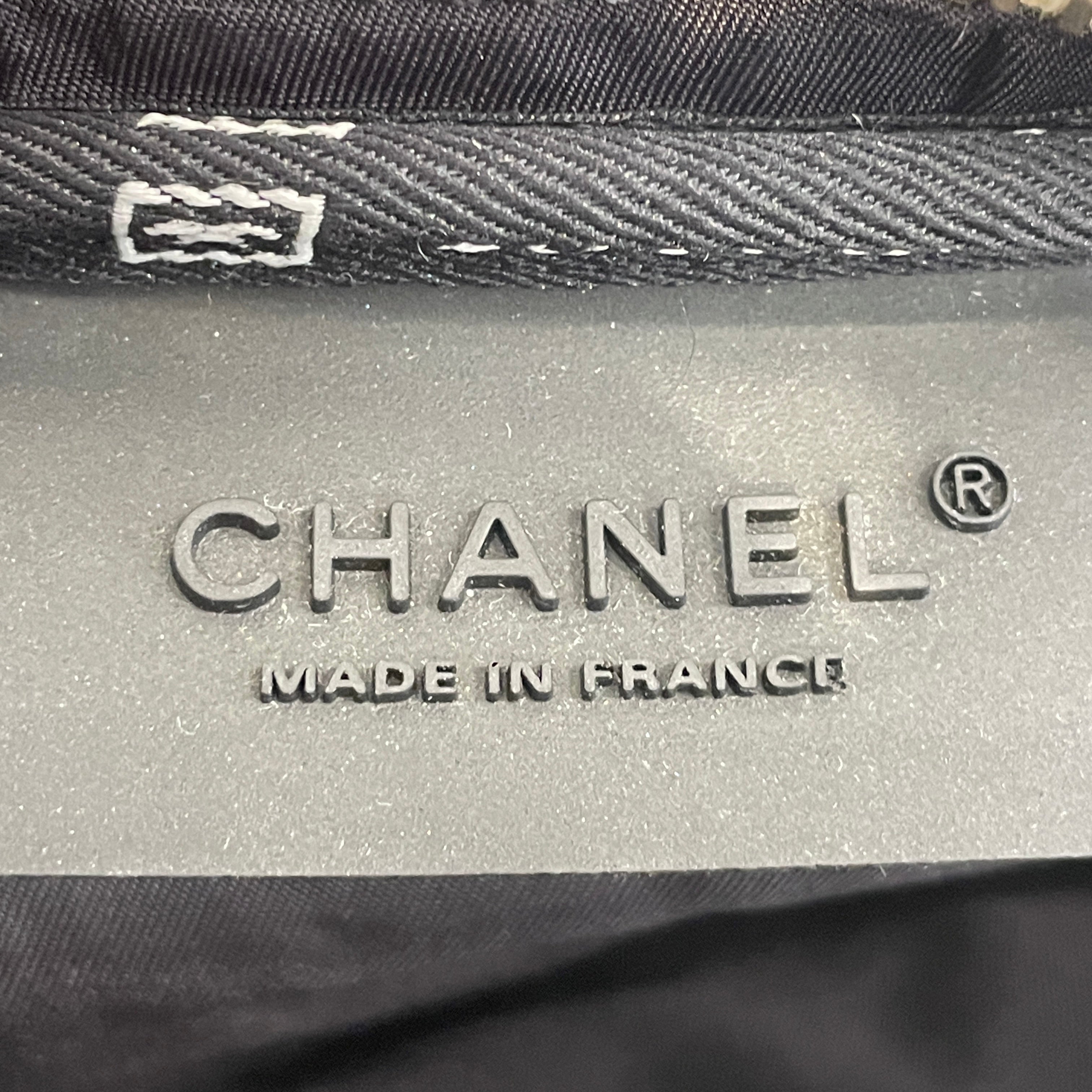 CHANEL/Fanny Pack/Graphic/CRM/Coco Mark Canvas Waist Pouch view 5