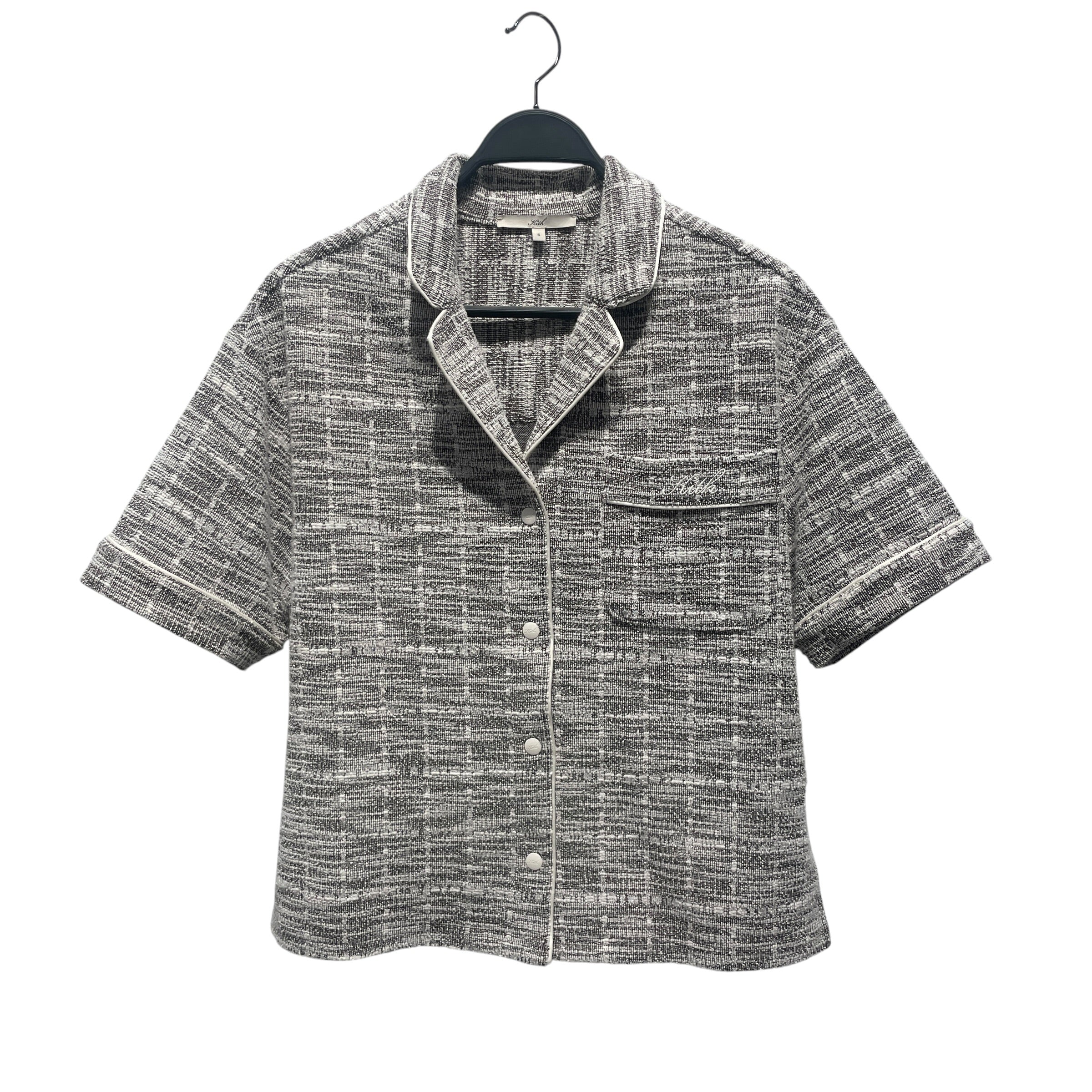 KITH/SS Shirt/S/GRY/CURSIVE KITH POCKET view 1