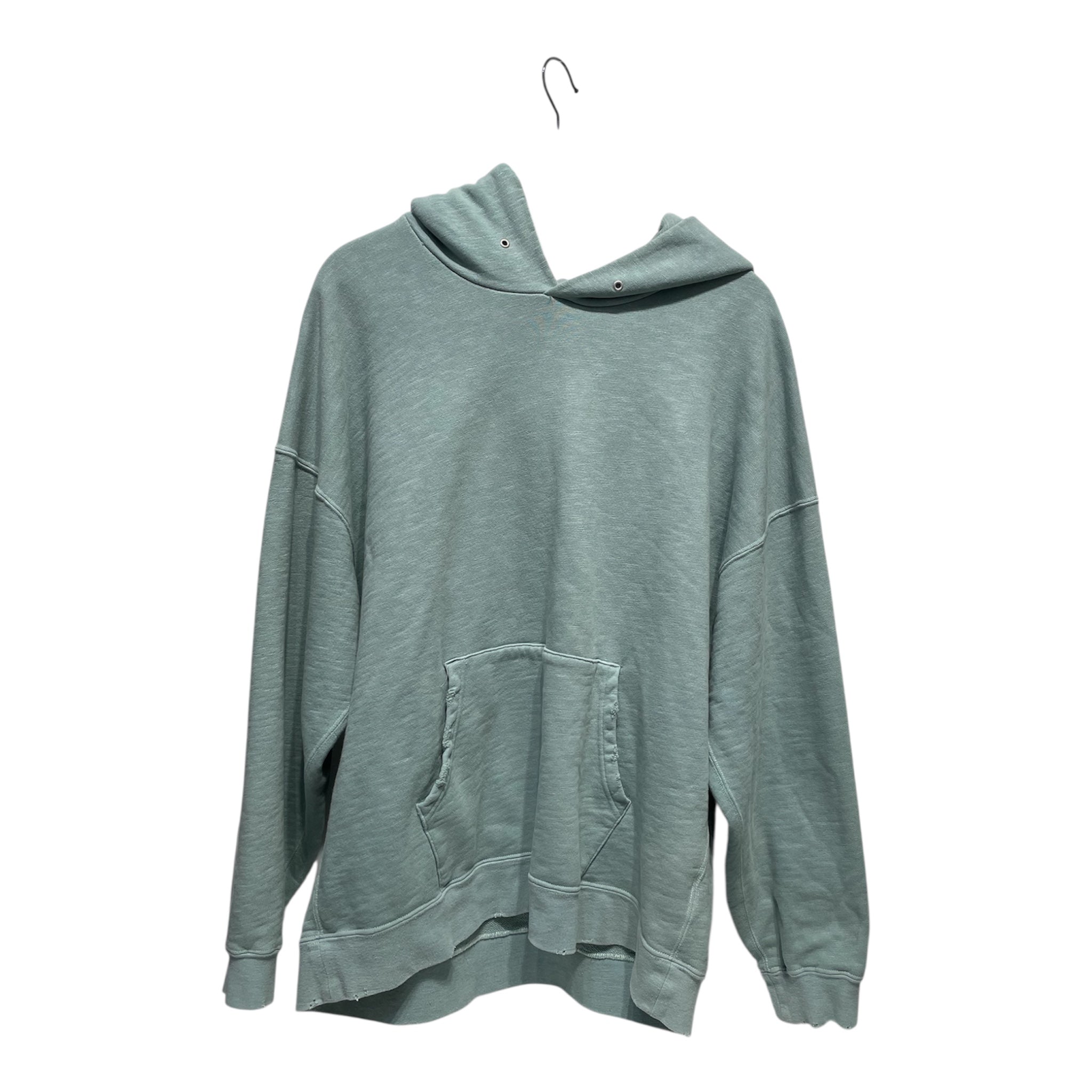 visvim/Hoodie/5/Cotton/GRN/WHEEL LOOPED FABRIC view 1