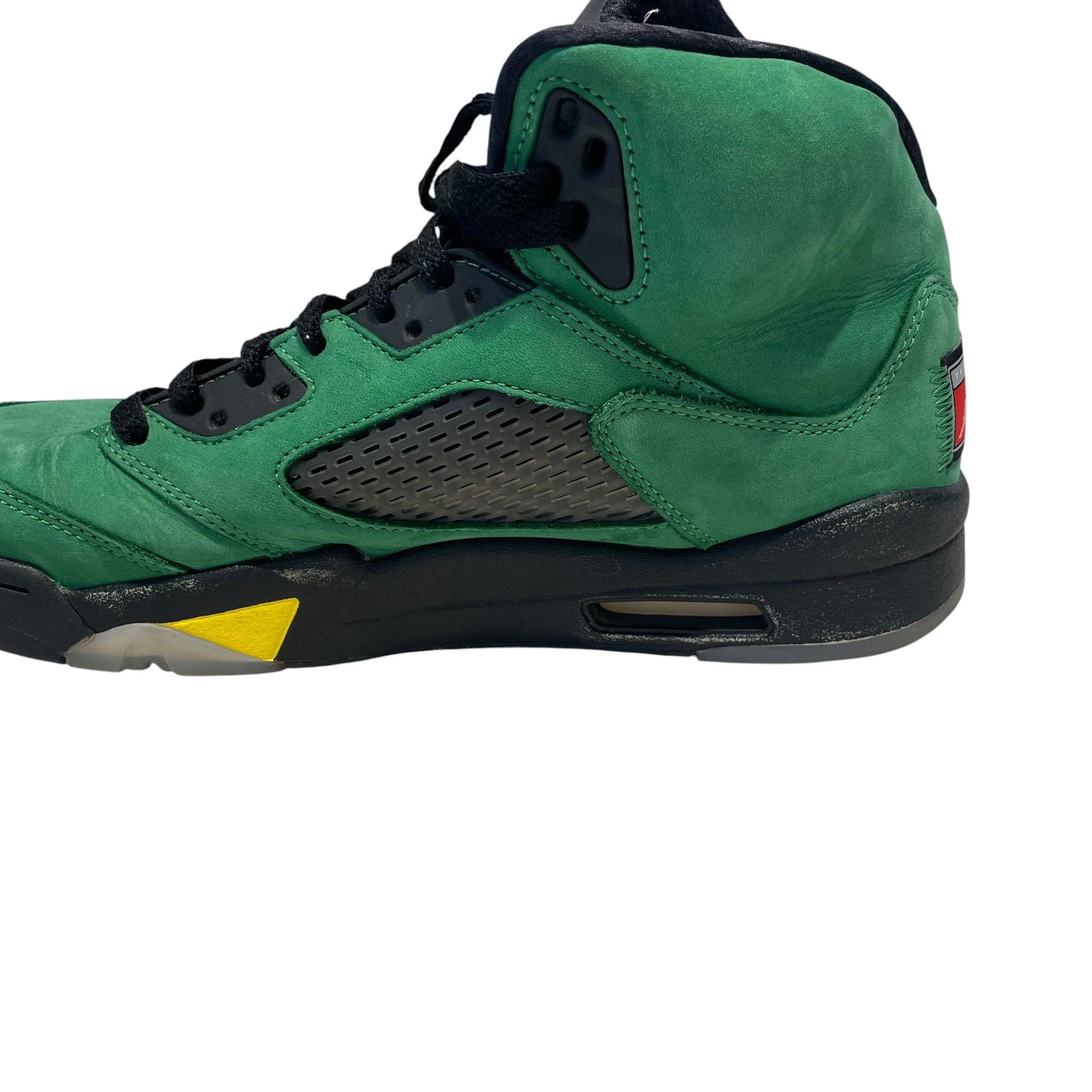 JORDAN BRAND/Hi-Sneakers/US 10/Cotton/GRN/AJ 5 Oregon Ducks view 6