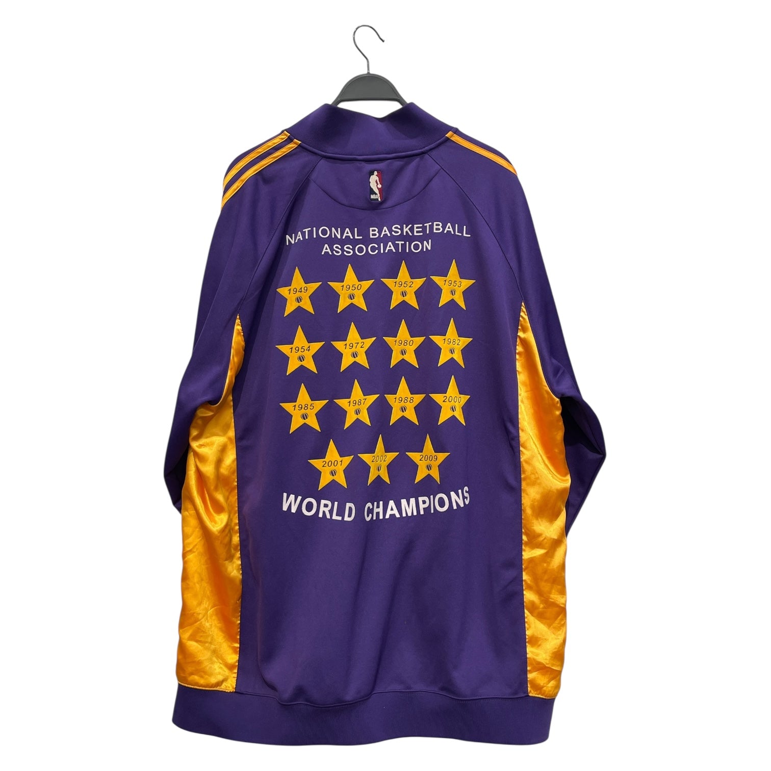 adidas/Track Jkt/XXXL/Polyester/PPL/LAKERS NBA WORLD CHAMPIONS view 2