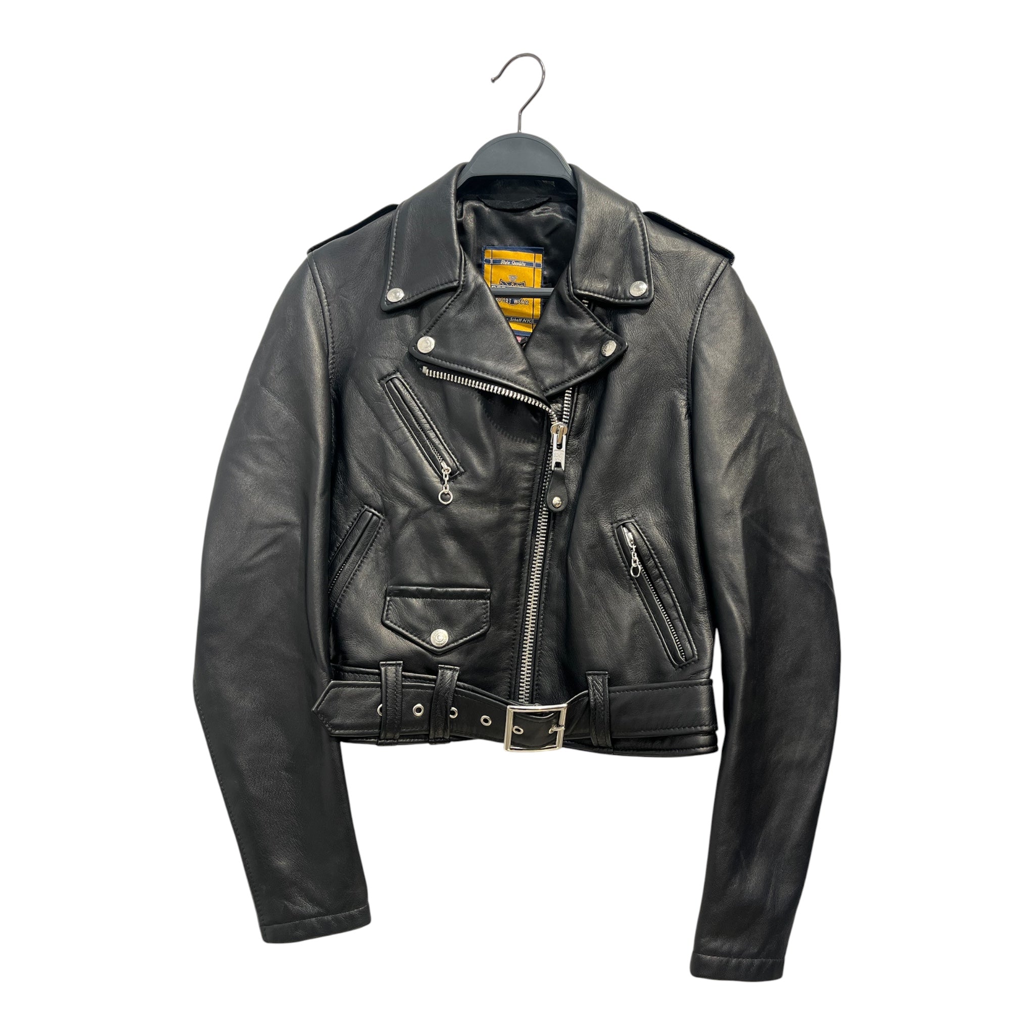 Schott/Leather Jkt/S/Leather/BLK/PERFECTO STAR CAPULET view 1