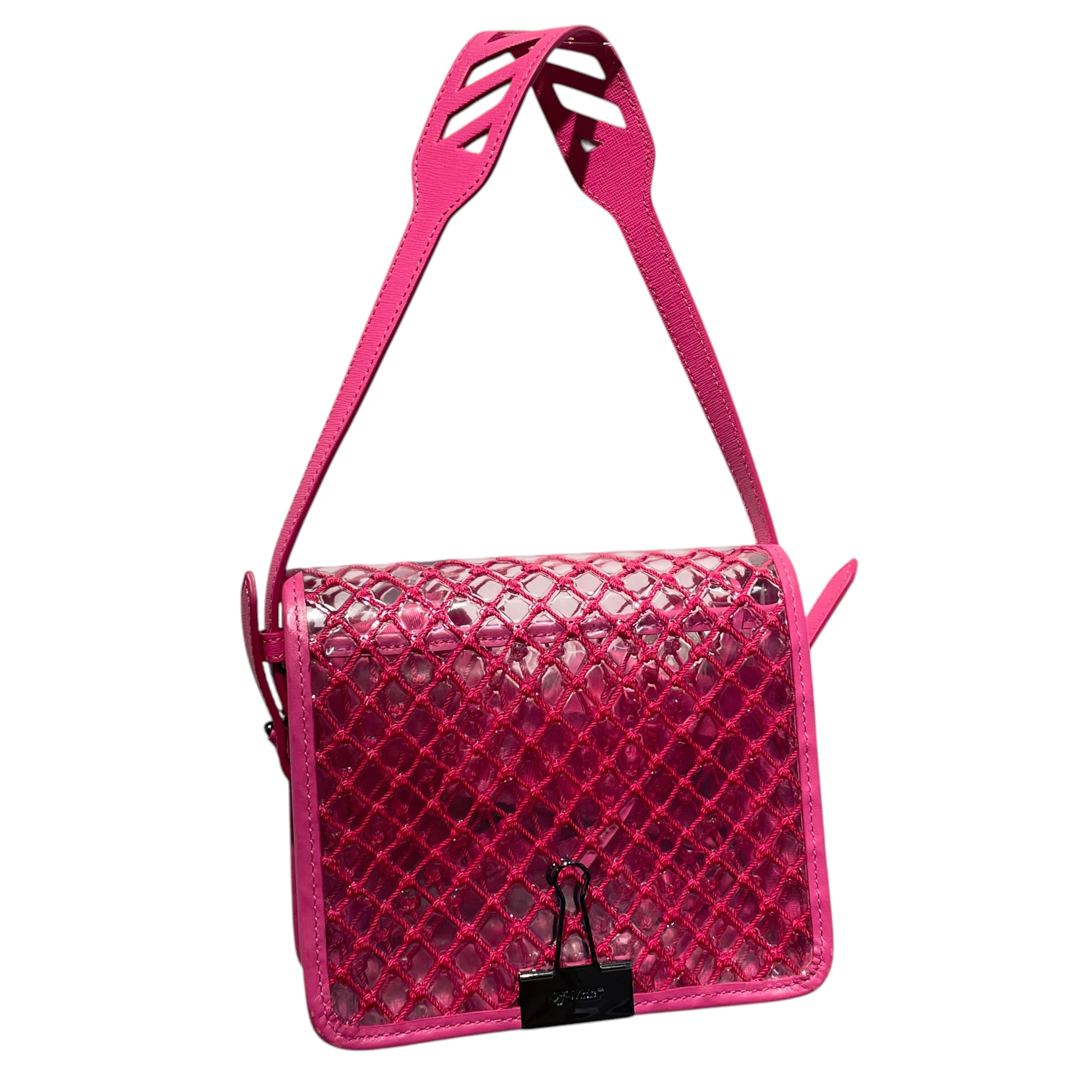 OFF-WHITE/Cross Body Bag/Acrylic/PNK/ view 1