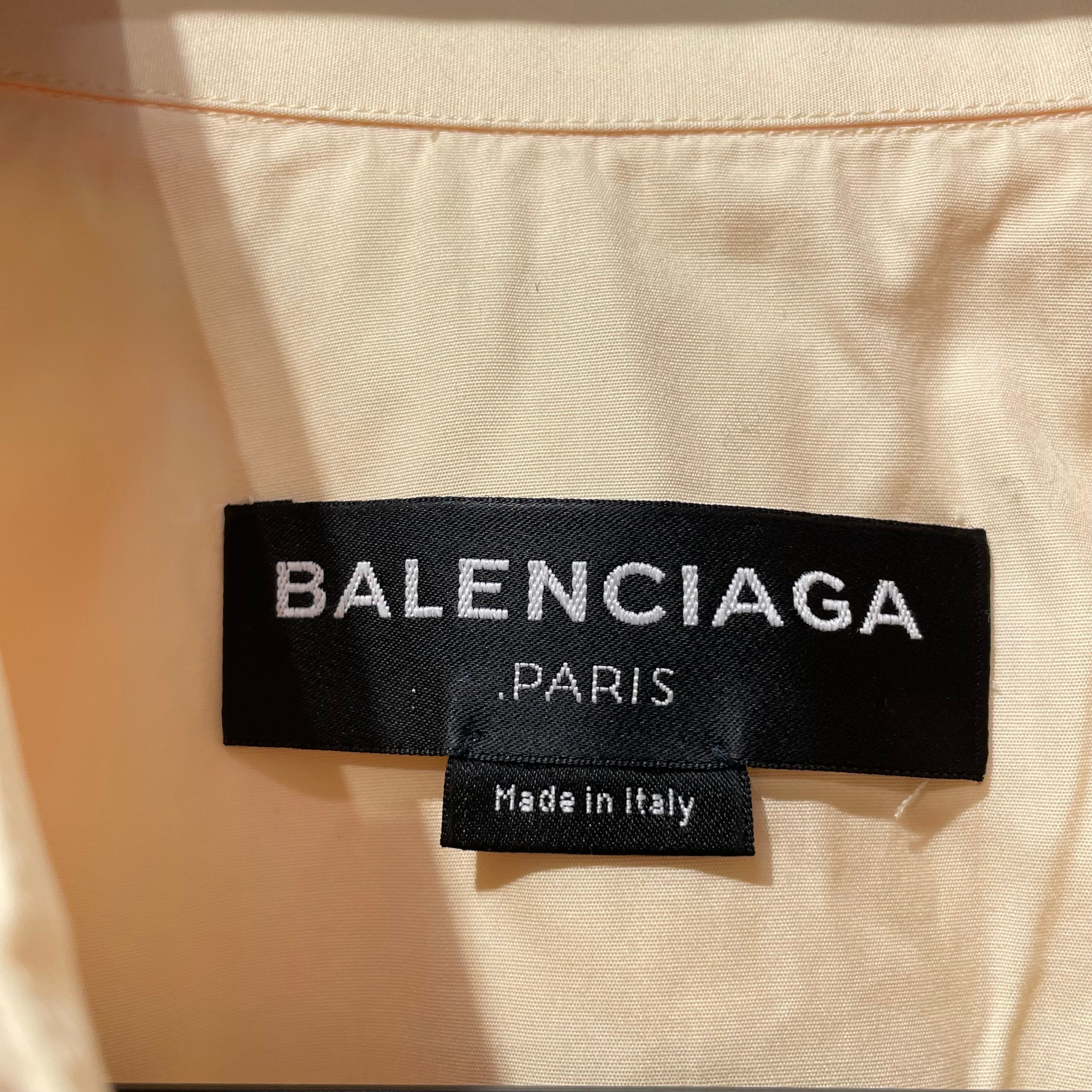 BALENCIAGA/SS Shirt/36/Cotton/IVR/2016 PEARL SNAP WESTERN view 3