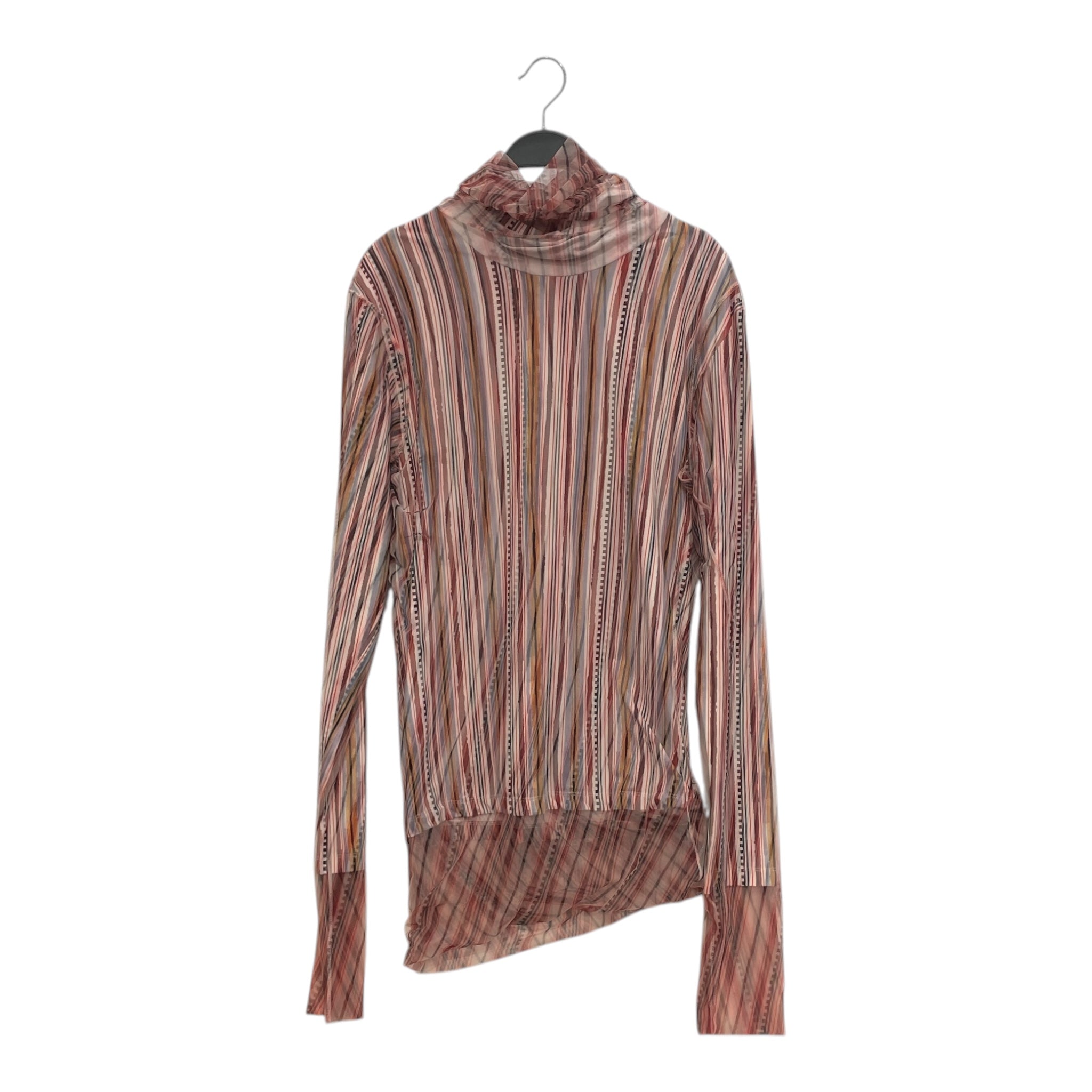 Y/PROJECT/LS T-Shirt/S/Polyester/MLT/Stripe/MESH/TULLE VERT STRIPE SHIRT view 1