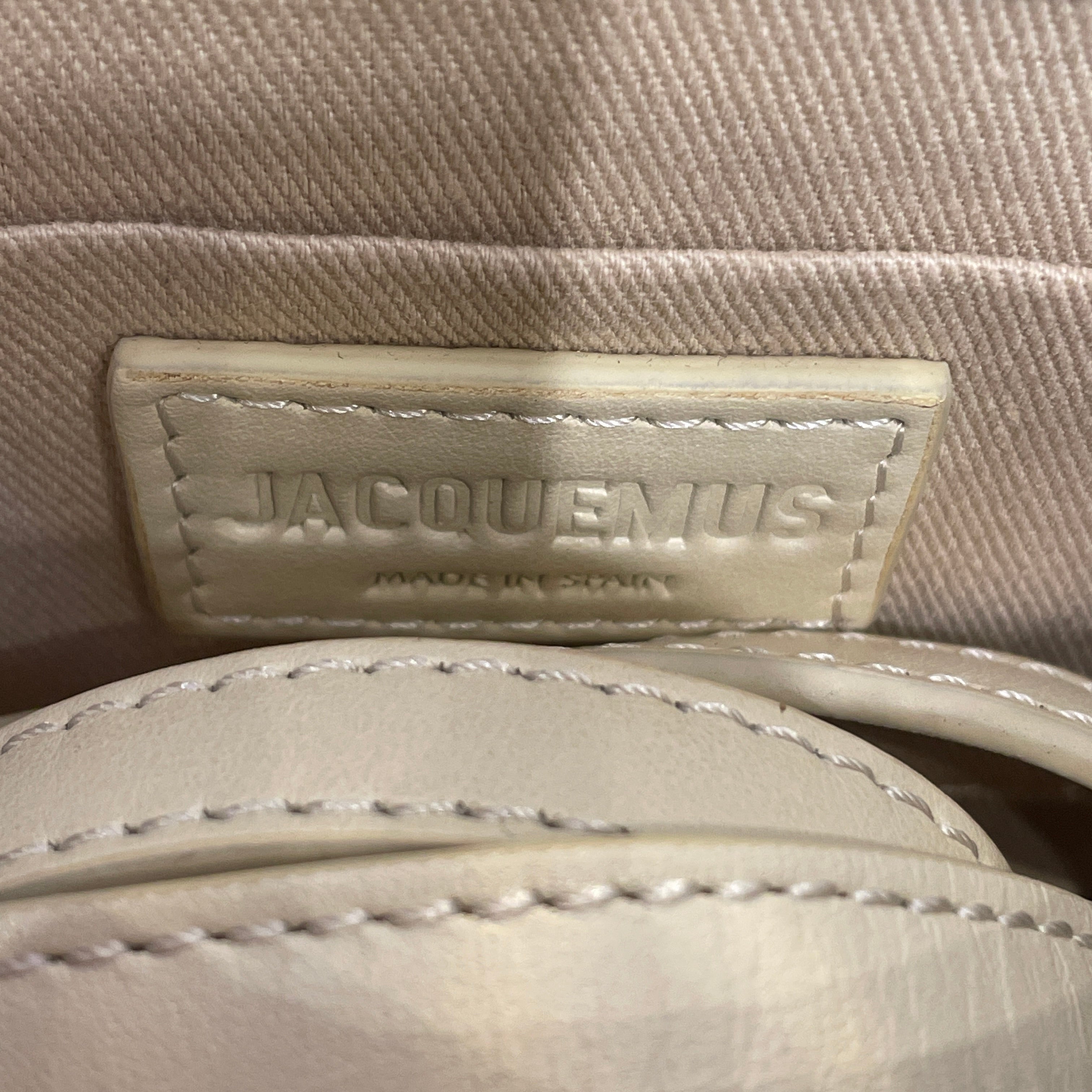 JACQUEMUS/Hand Bag/Leather/CRM/LE CHIQUITO view 6