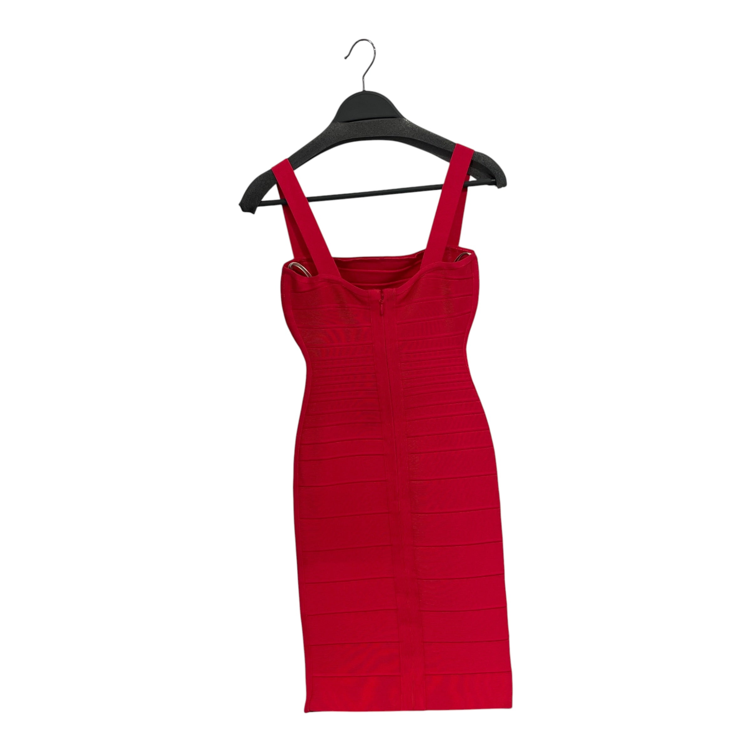 Herve Leger/Camisole Dress/XS/Stripe/Nylon/PNK/BANDAGE DRESS view 5
