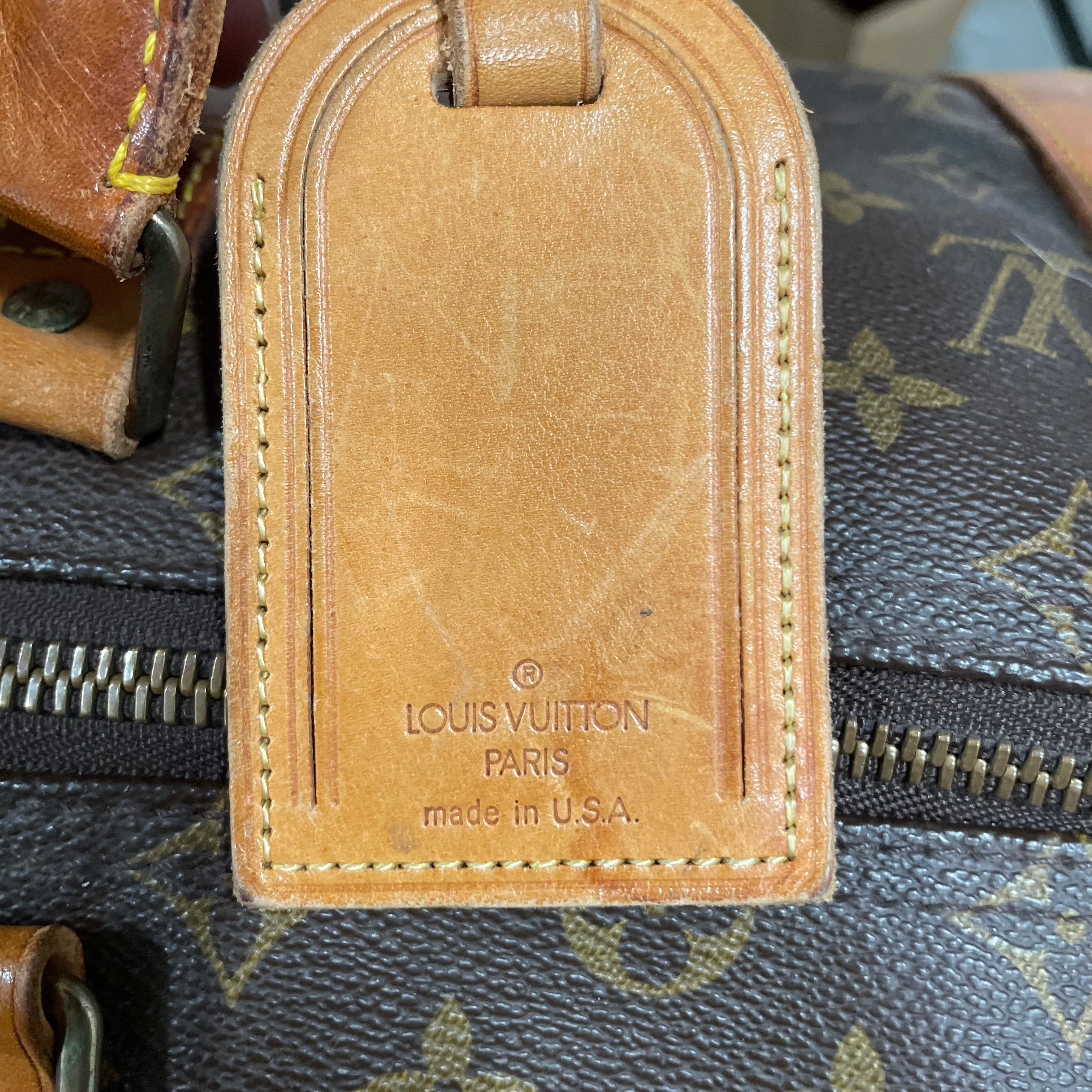 LOUIS VUITTON/Boston Bag/Monogram/Leather/BRW/fh0972 view 3