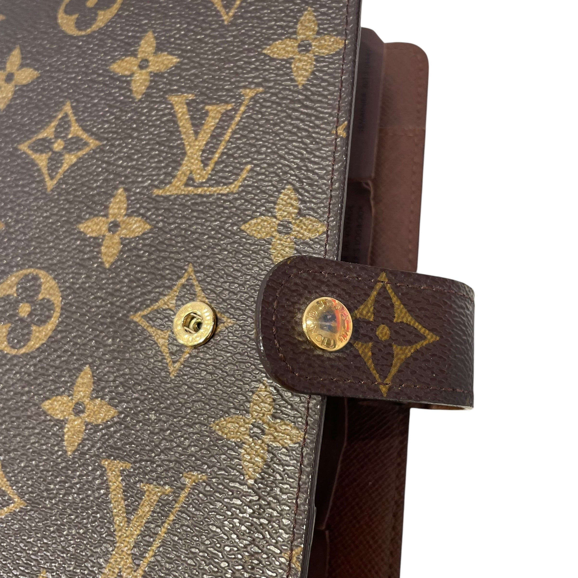 LOUIS VUITTON/Planner Cover/Monogram/BRW/L's/2012 CALENDER/DIARY view 4