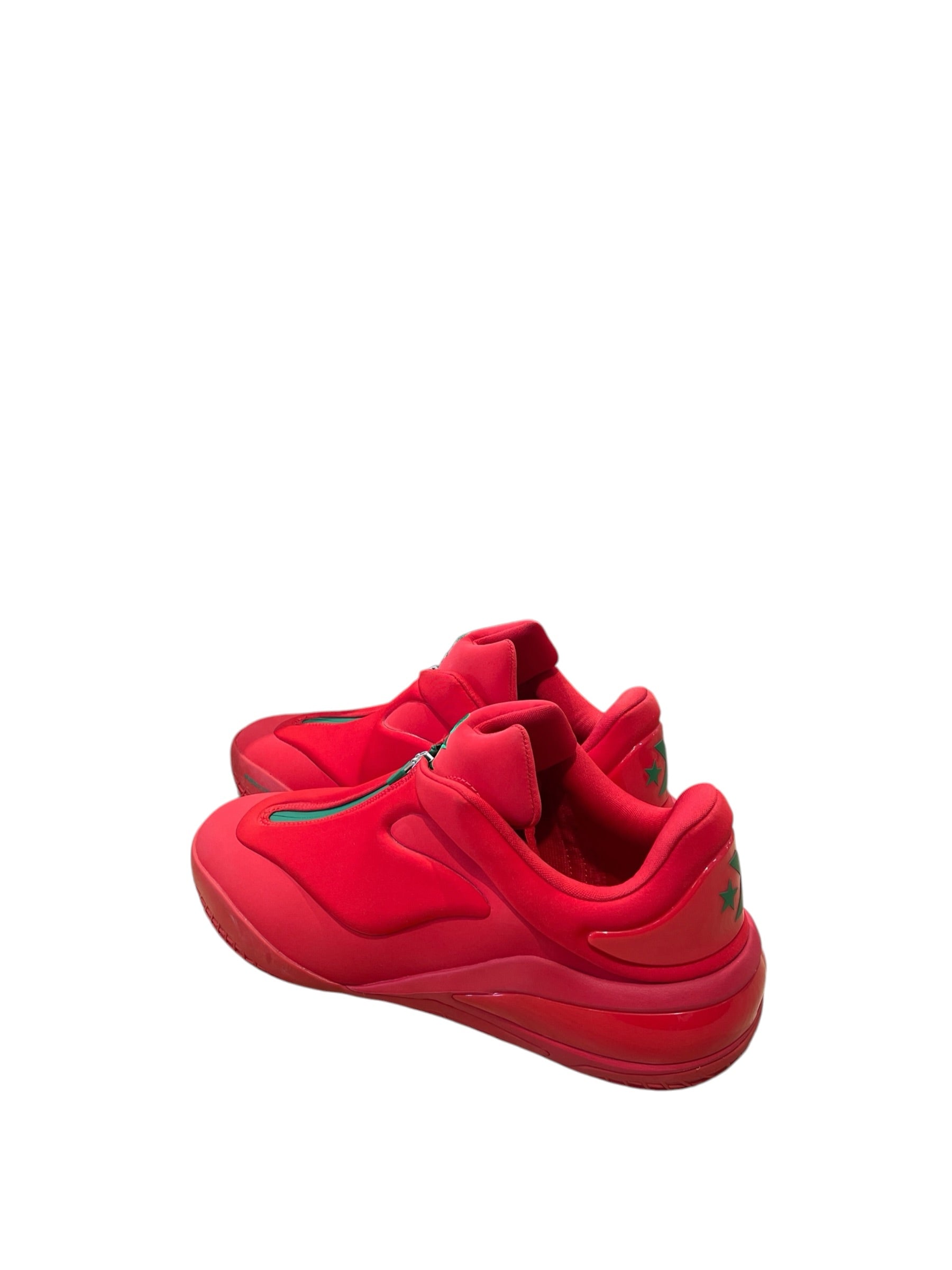 CONVERSE/Low-Sneakers/US 13/Nylon/RED/SHAI 001 LOW TOP ZIPPER view 2