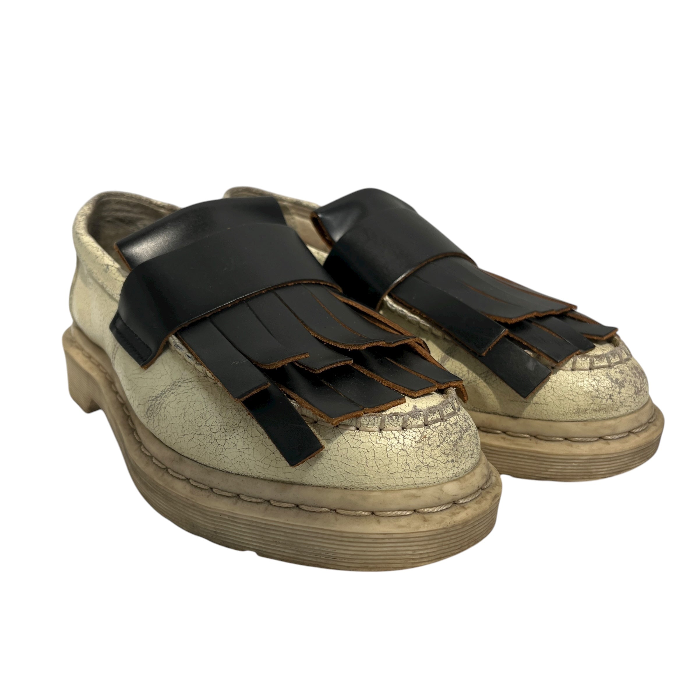 MARNI/Dr.Martens/Loafers/US 9/Leather/IVR/Cristal suede vintage view 1