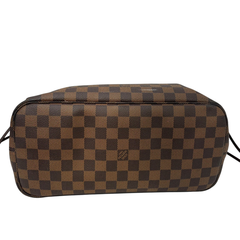 LOUIS VUITTON/Tote Bag/Monogram/Leather/BRW/Damier Ebene &