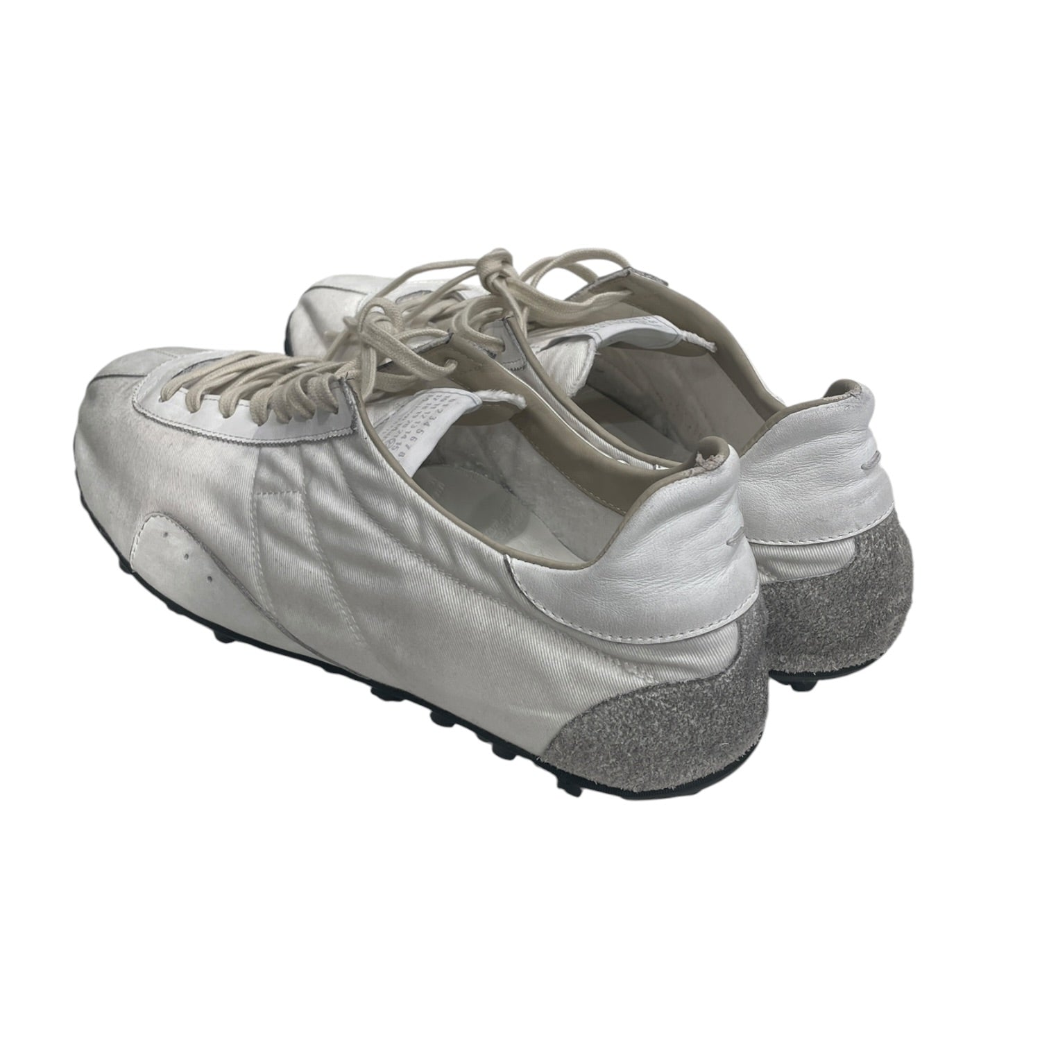 Maison Margiela/Low-Sneakers/EU 46/Polyester/WHT/SPRINTER LOW TOPS view 2
