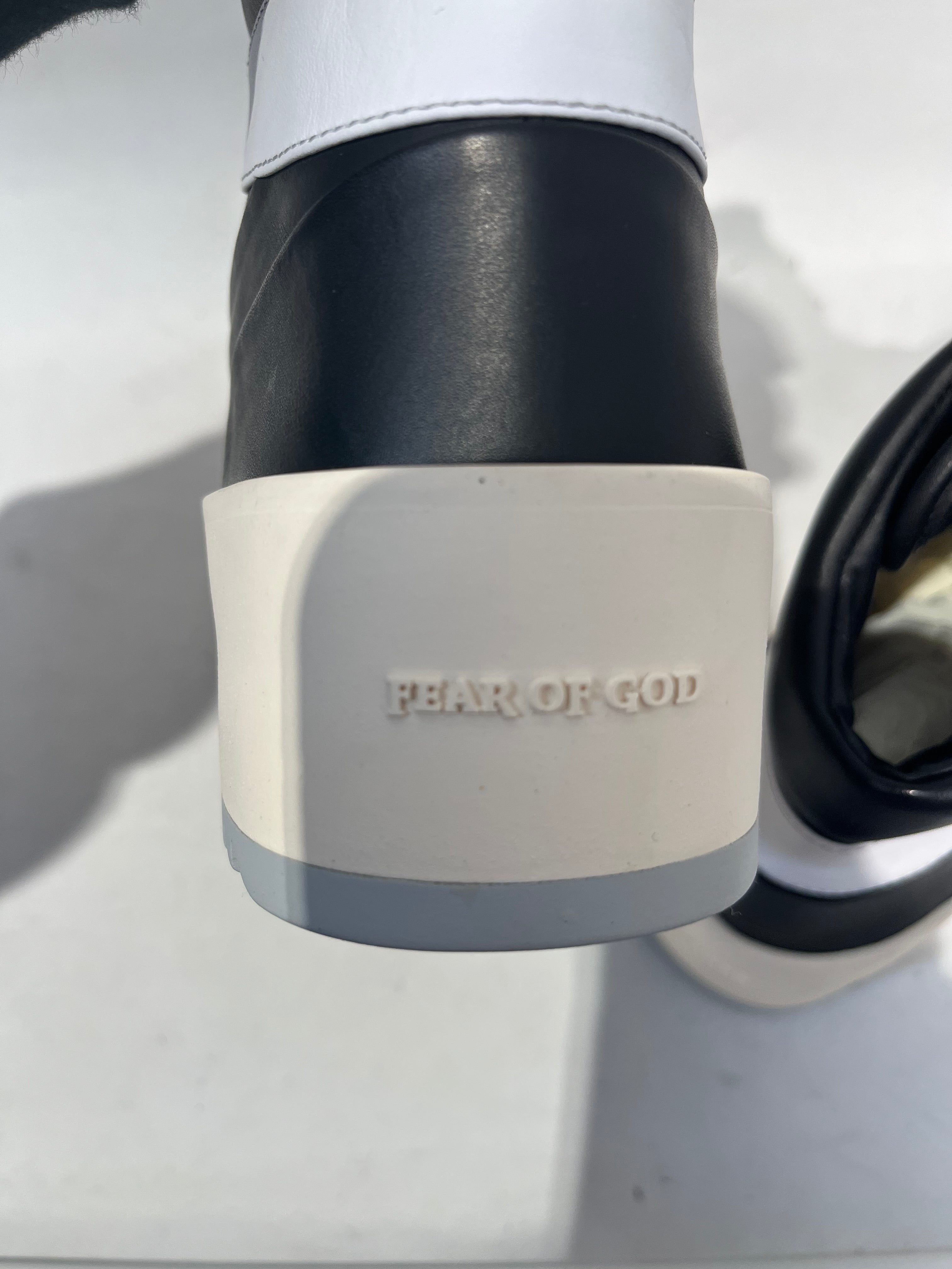 FEAR OF GOD/Hi-Sneakers/EU 35/Leather/BLK/Basketball view 3