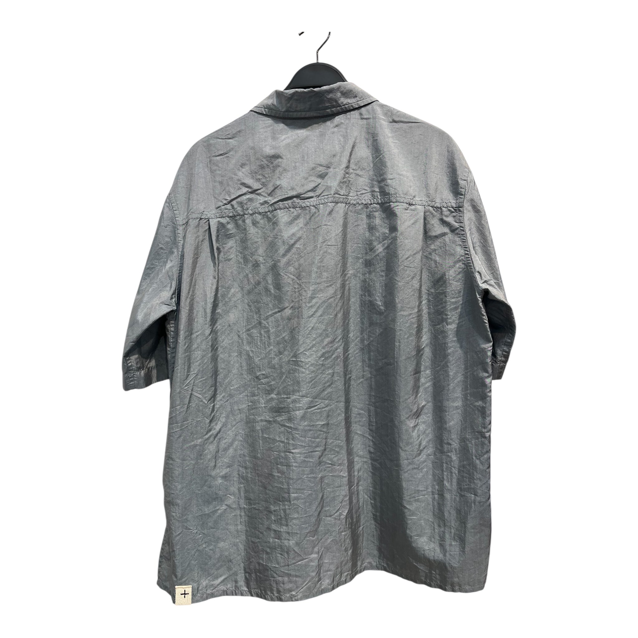 JIL SANDER/T&B Set/48/Polyester/BLU/S/S BUTTON UP/DRAWSTRING SHORT view 2
