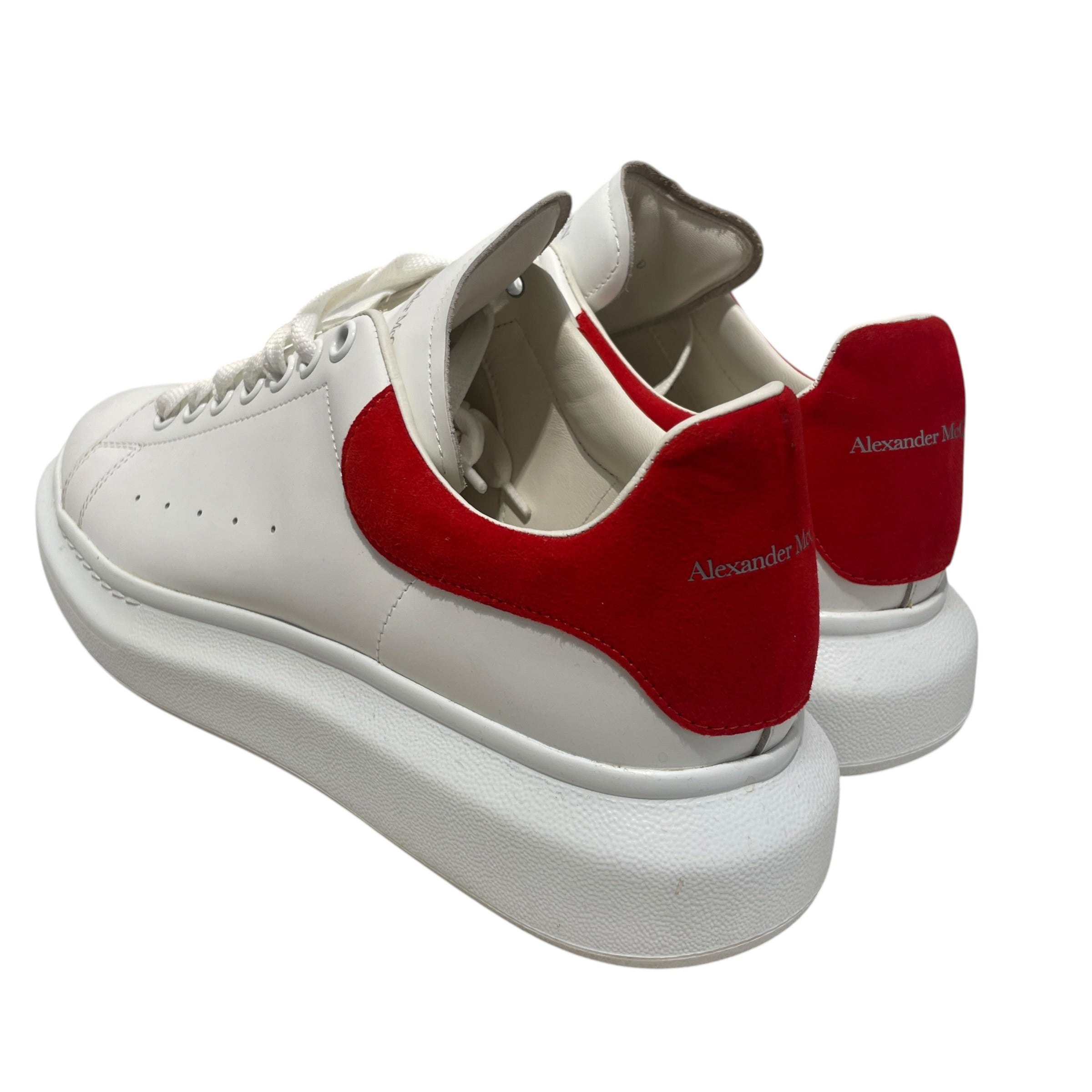 Alexander McQueen/Low-Sneakers/US 11/Acrylic/WHT/OVERSIZED view 2