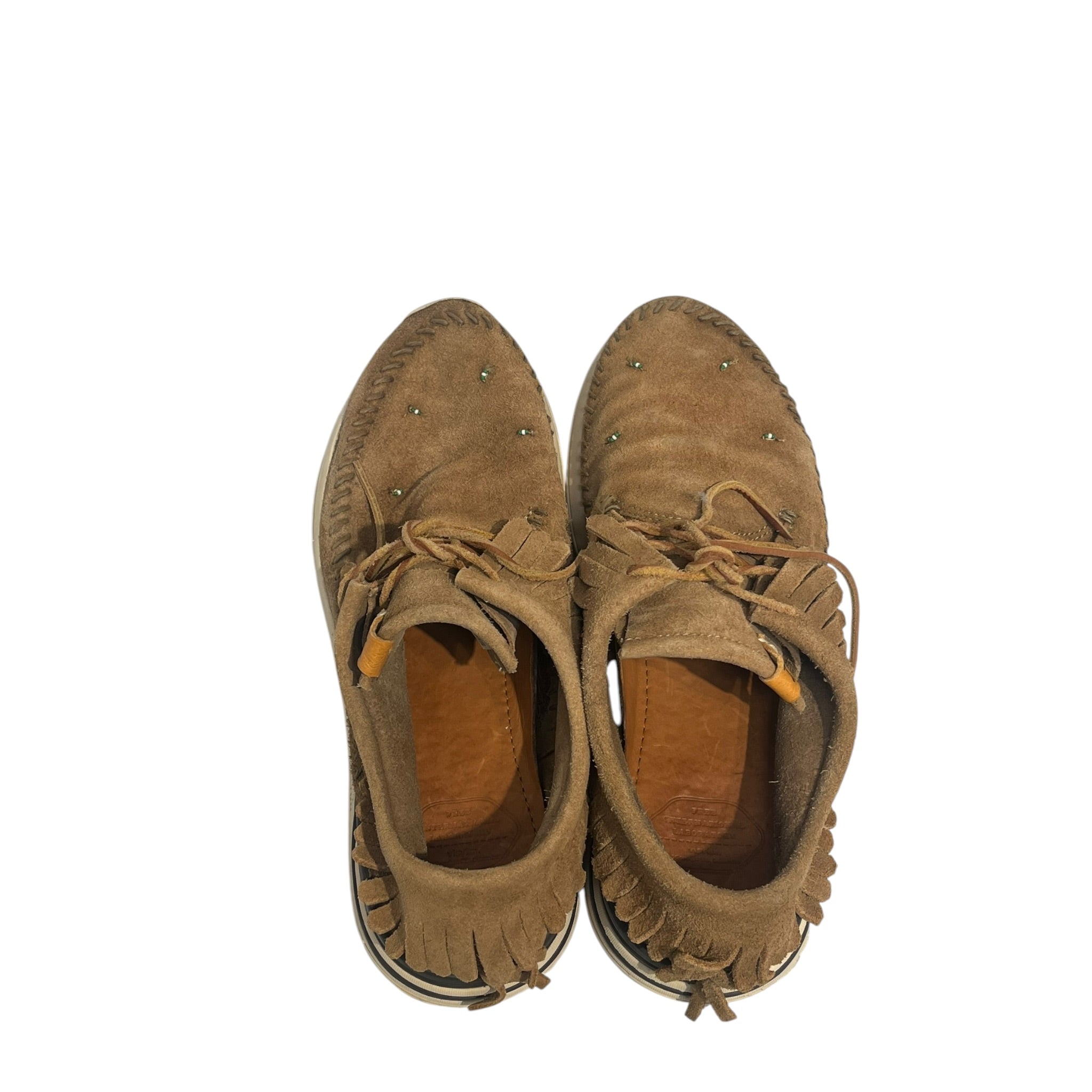 visvim/Low-Sneakers/US 11/Suede/BRW/MOCCASIN FRINGE BEADS view 6