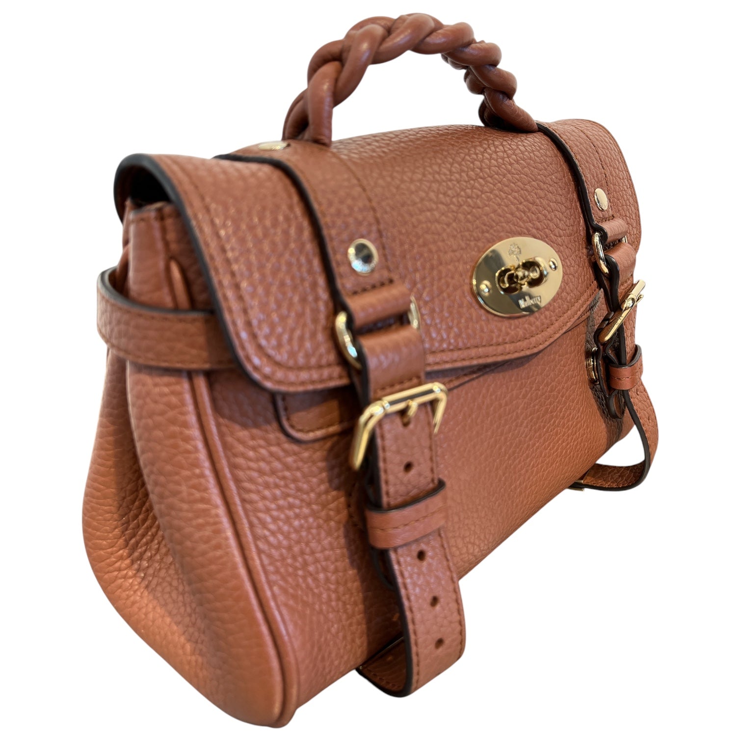 MULBERRY/Hand Bag/Leather/BRW/MINI ALEXA view 4