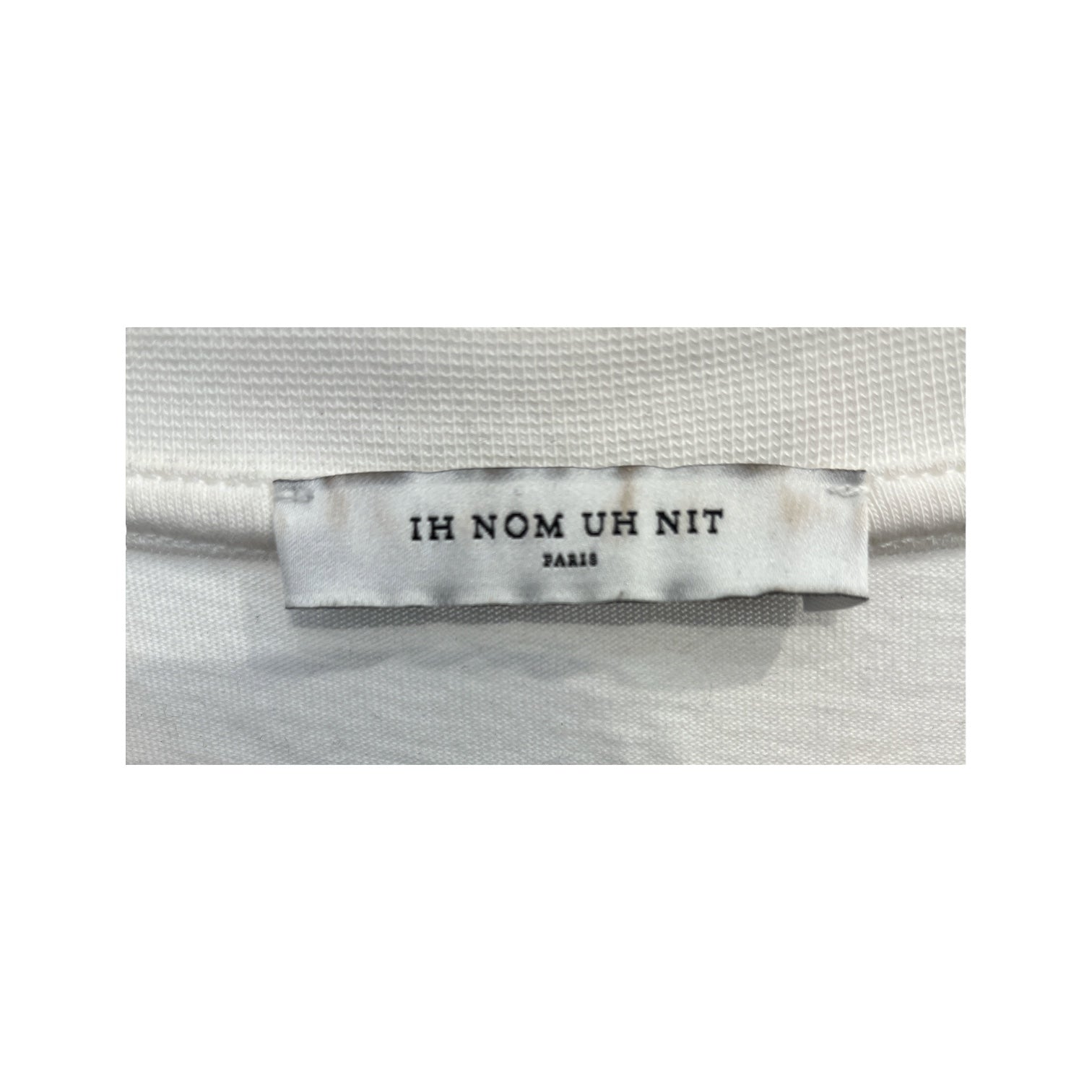 IH NOM UH NIT/T-Shirt/L/Cotton/WHT/PURPLE MASKED MAN view 3